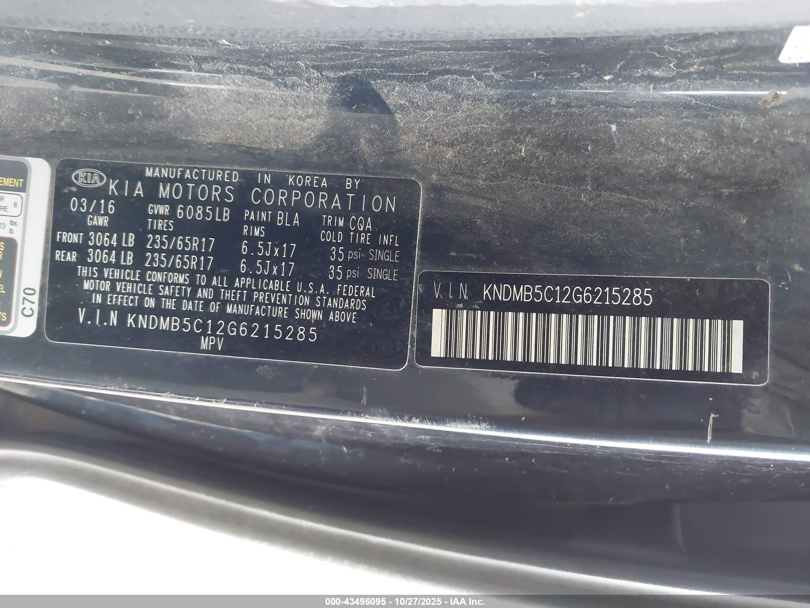 KIA SEDONA image 9