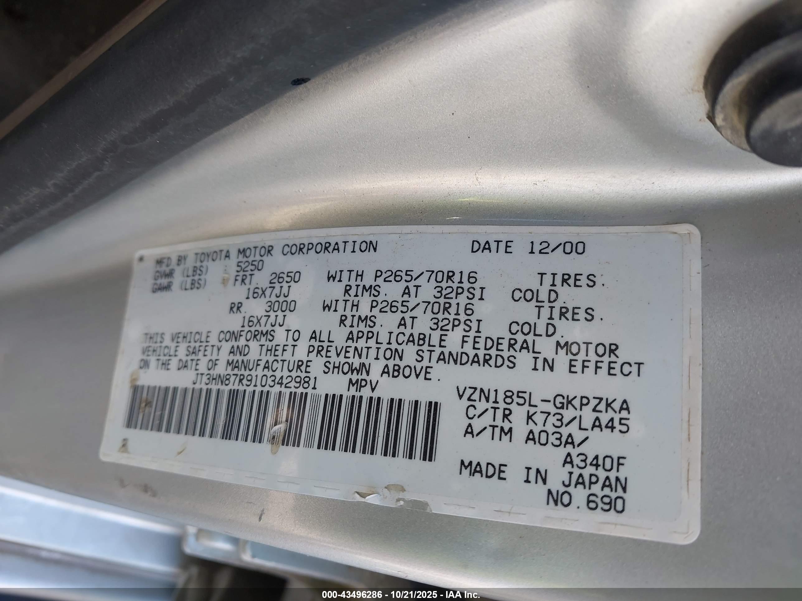TOYOTA 4RUNNER image 9