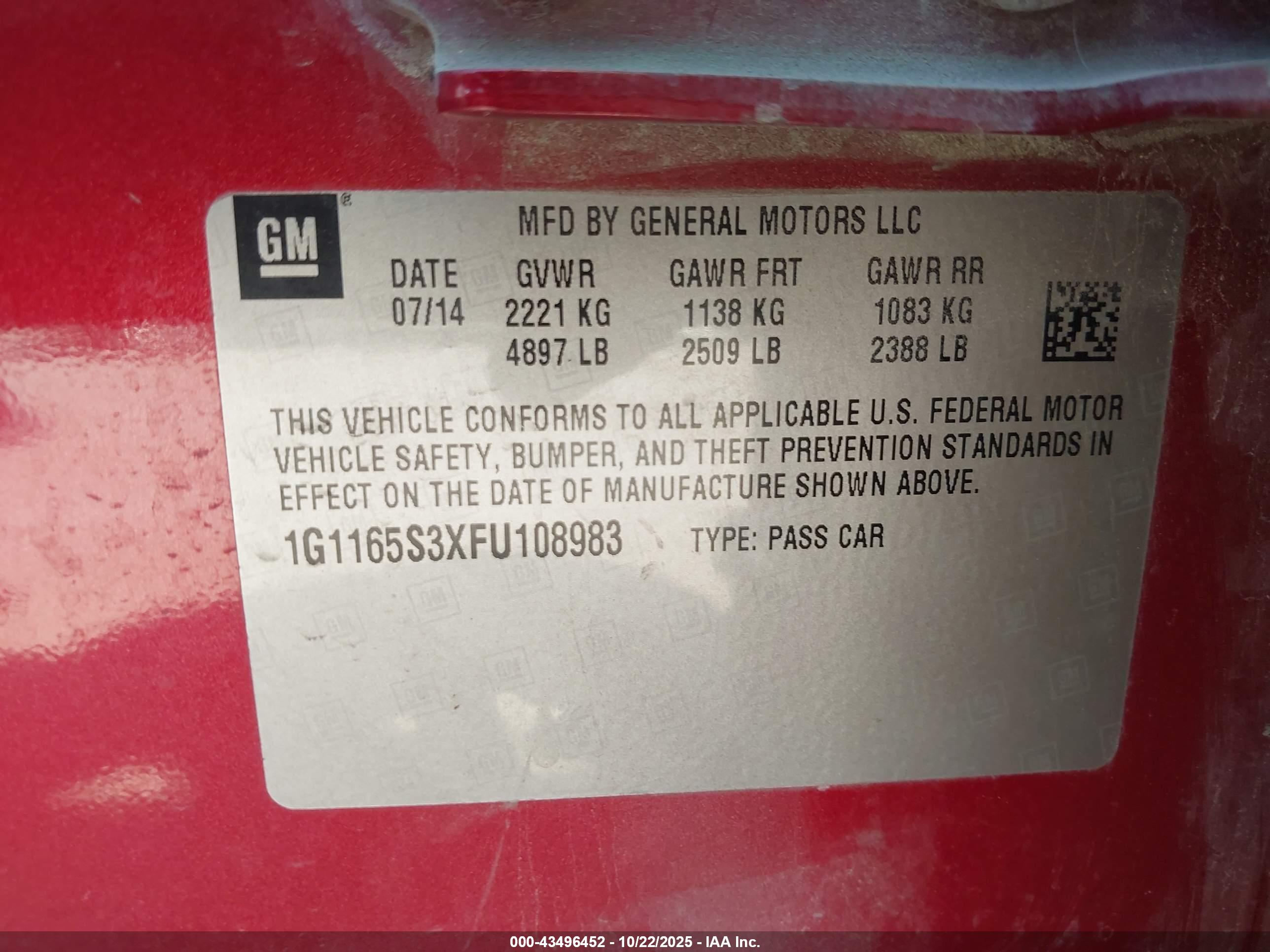 CHEVROLET IMPALA image 9