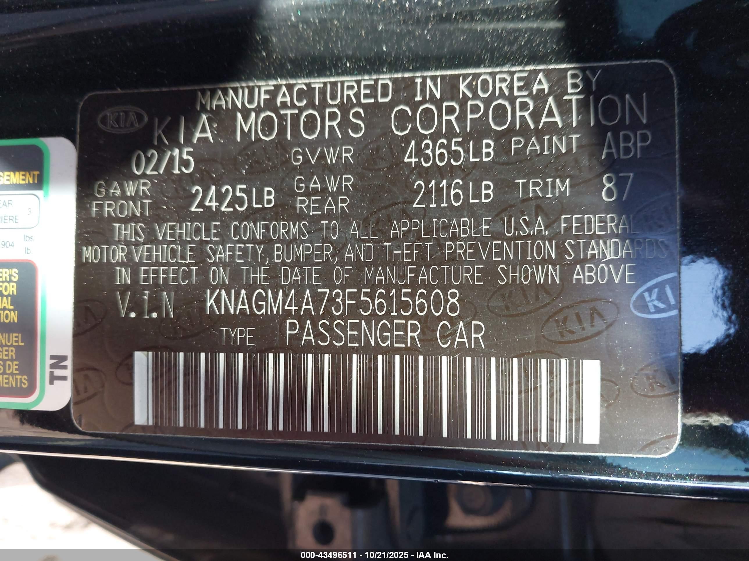 KIA OPTIMA image 9