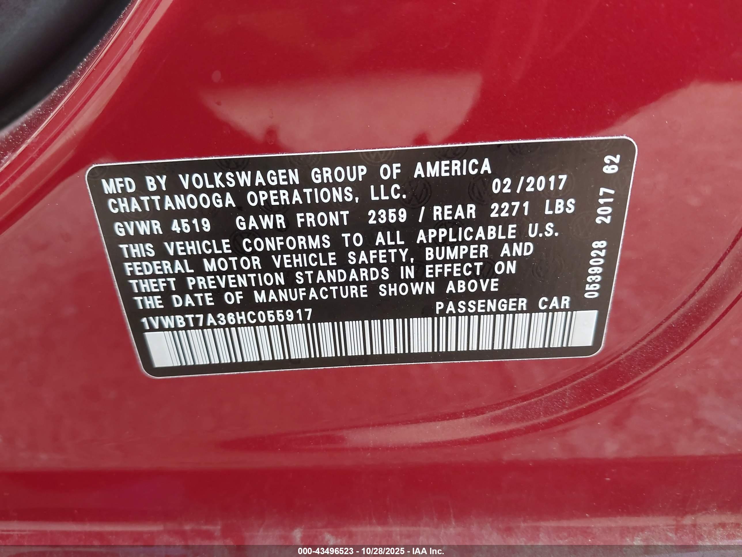 VOLKSWAGEN PASSAT image 9