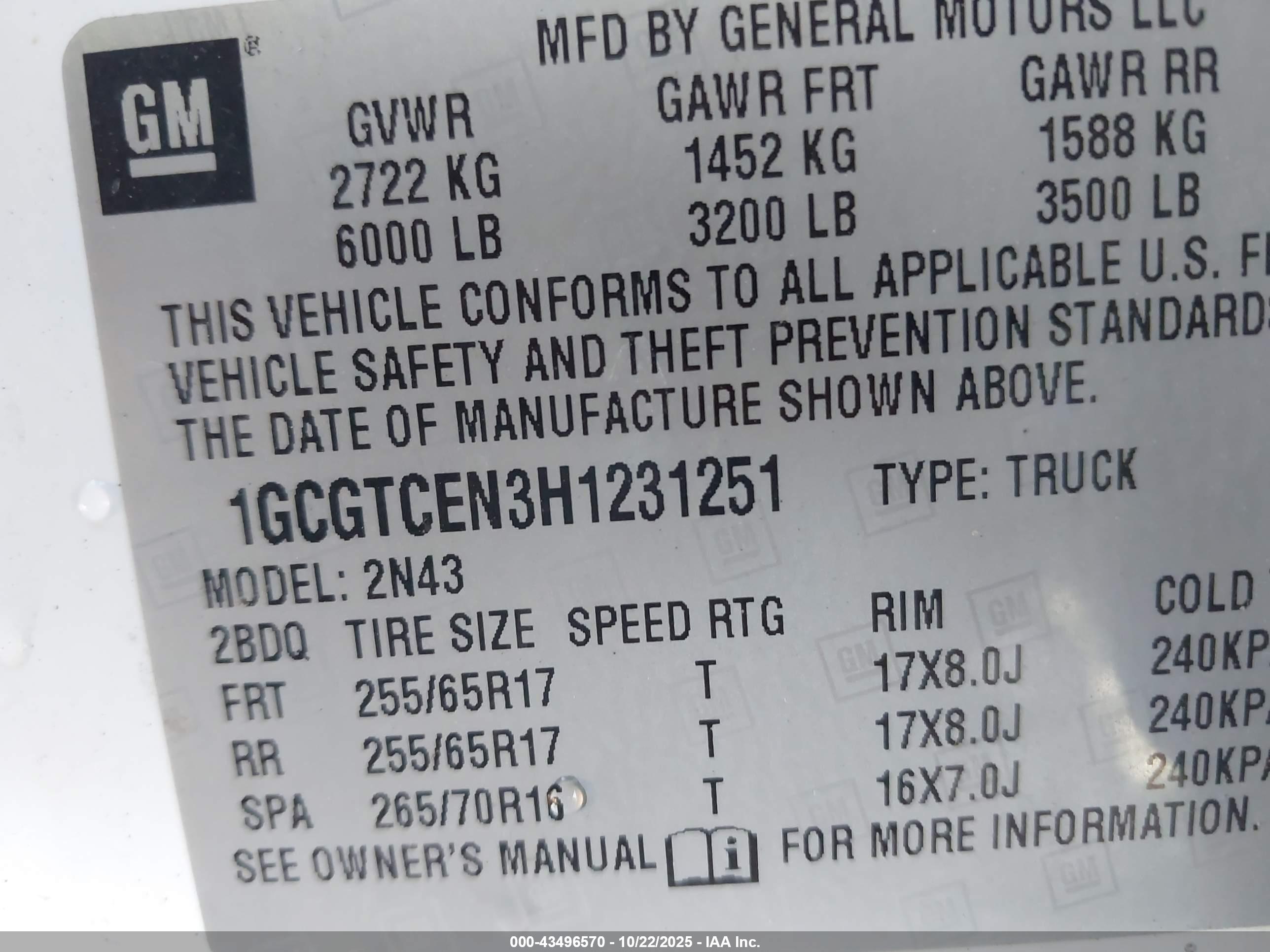 CHEVROLET COLORADO image 9