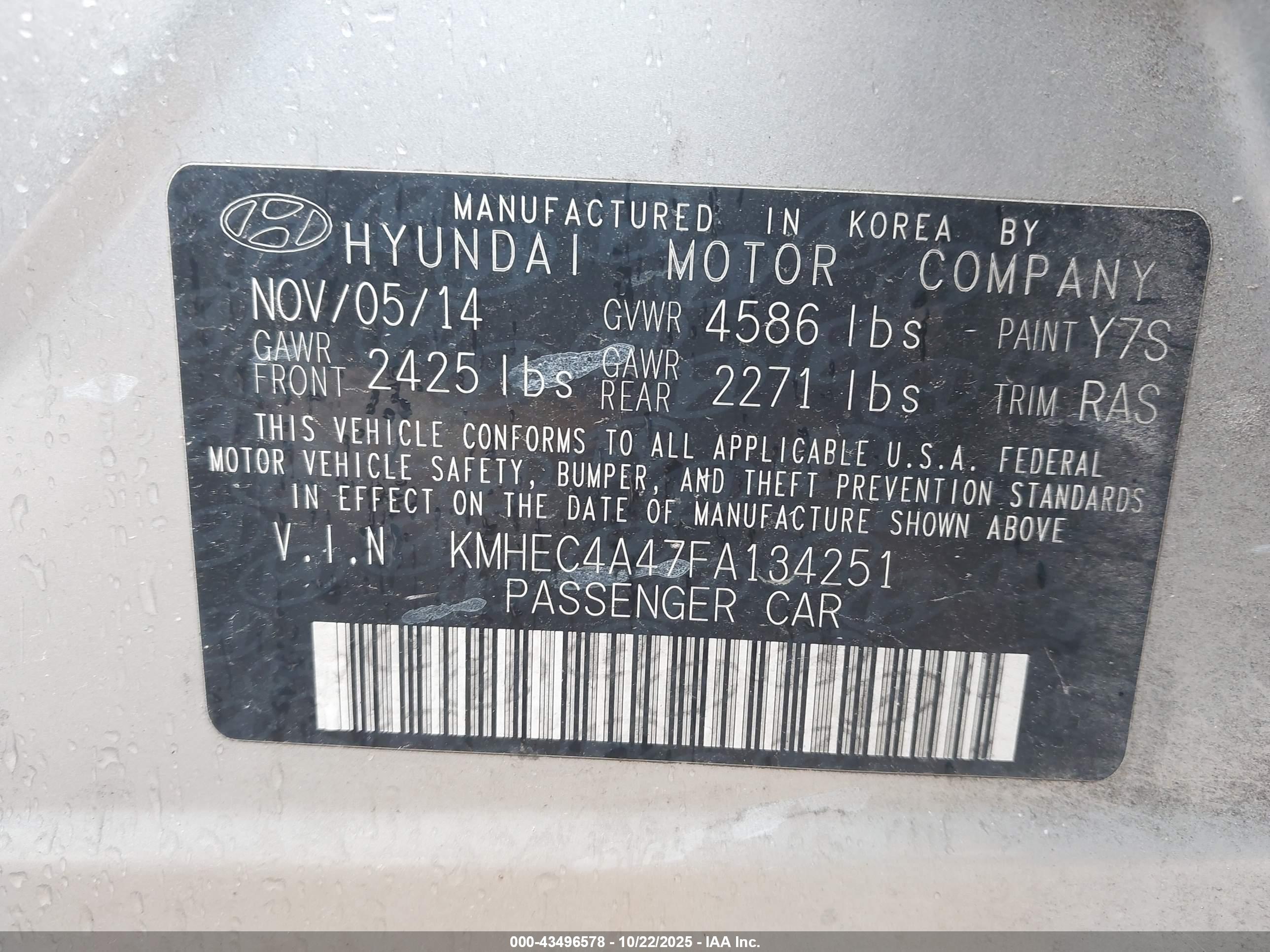 HYUNDAI SONATA image 9