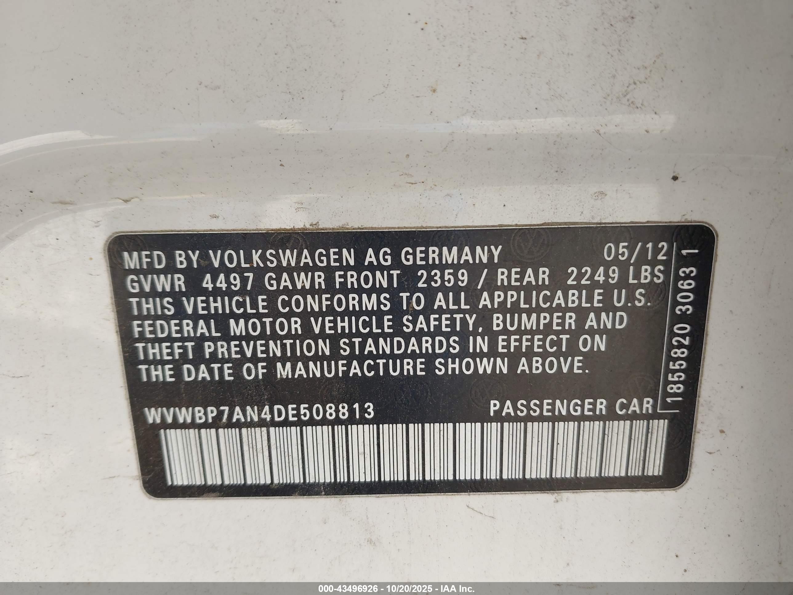 VOLKSWAGEN CC image 9