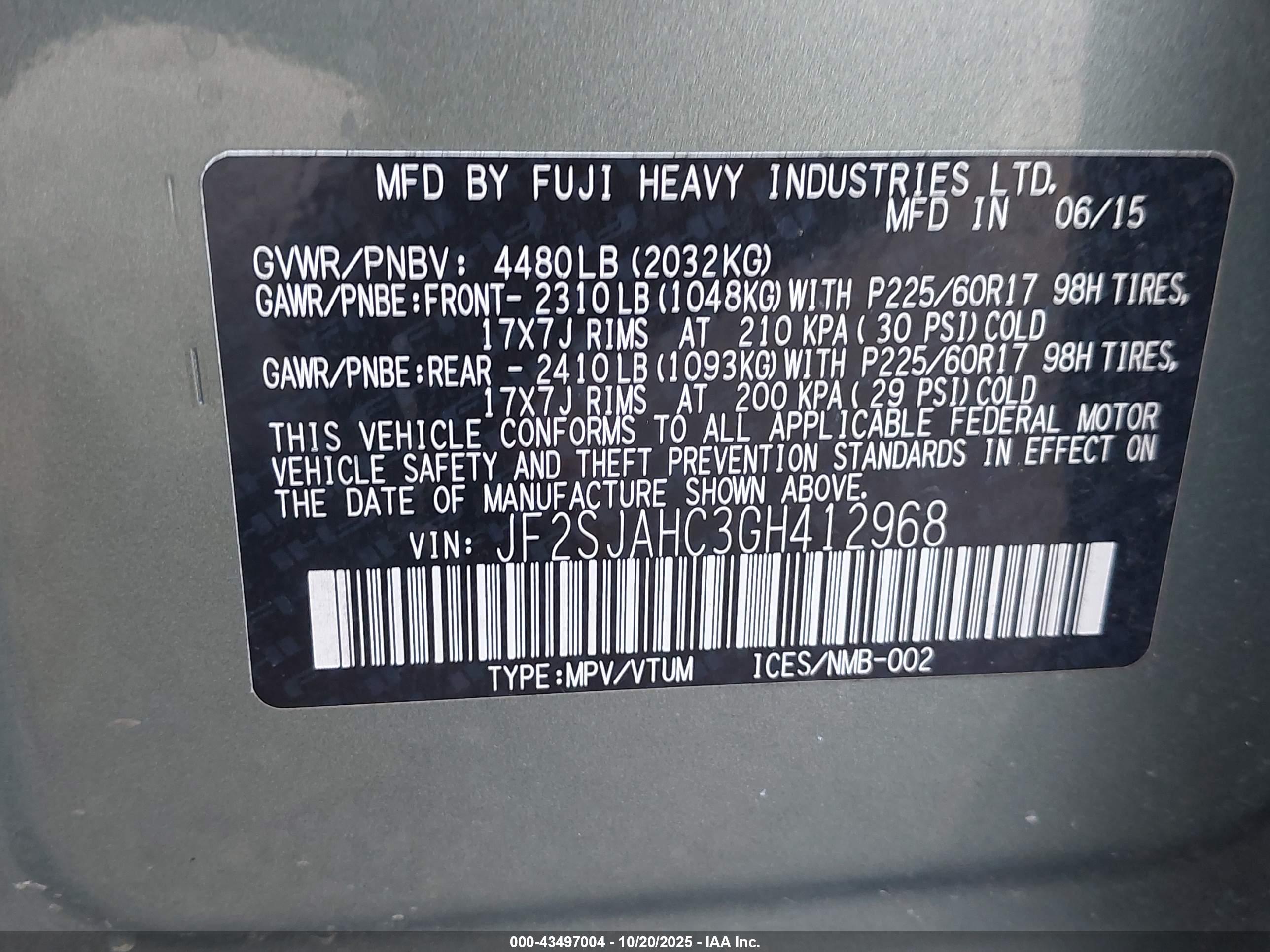 SUBARU FORESTER image 9