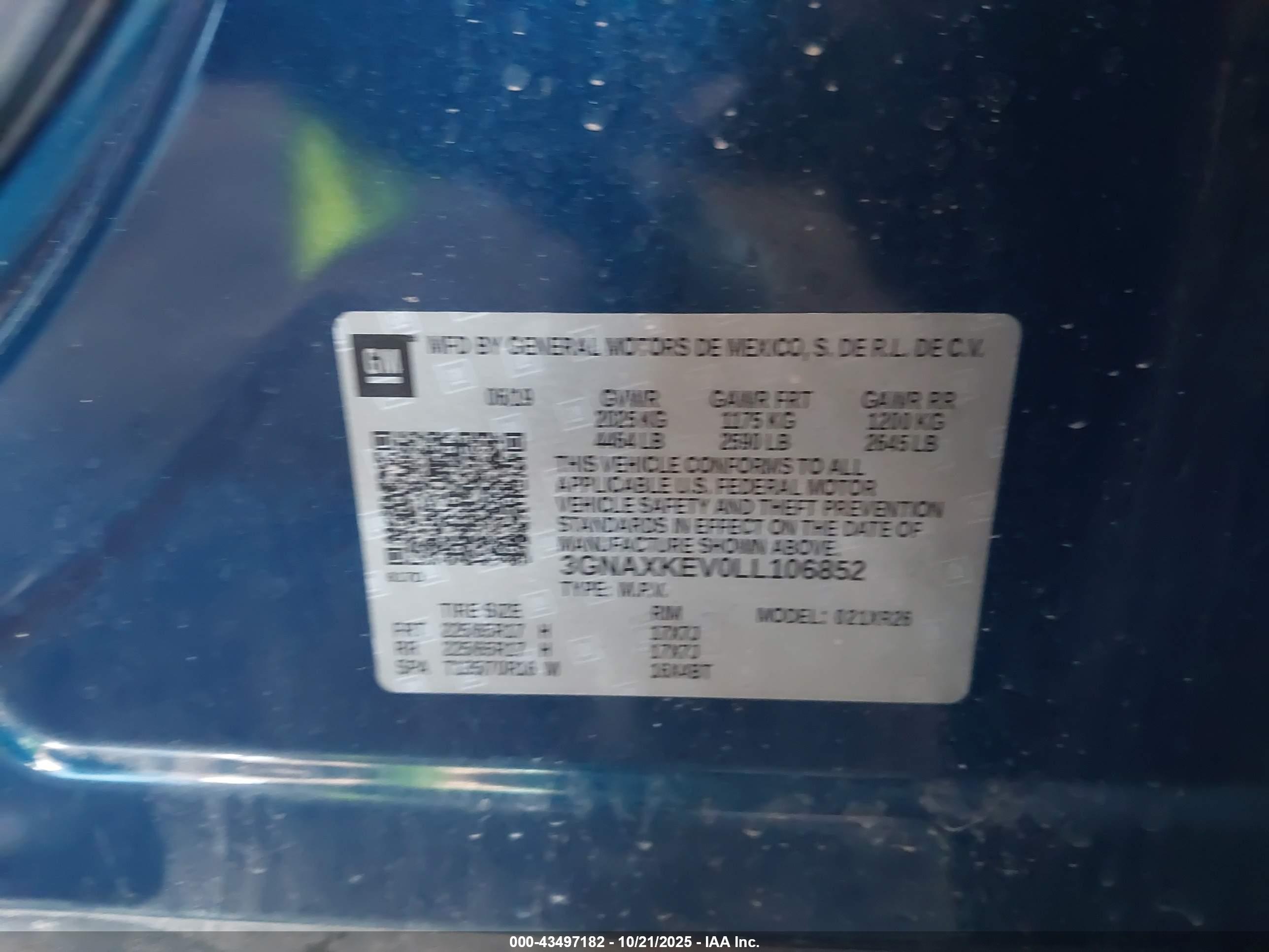 CHEVROLET EQUINOX image 9