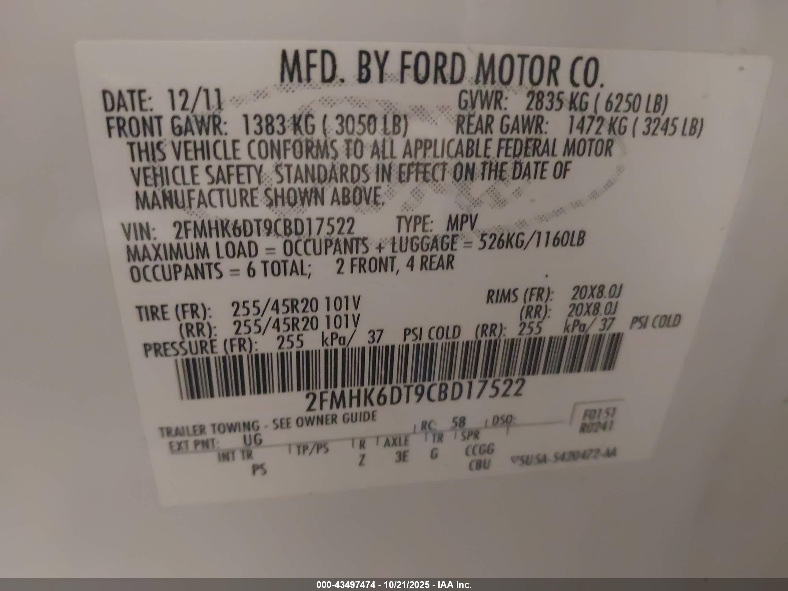 FORD FLEX image 9
