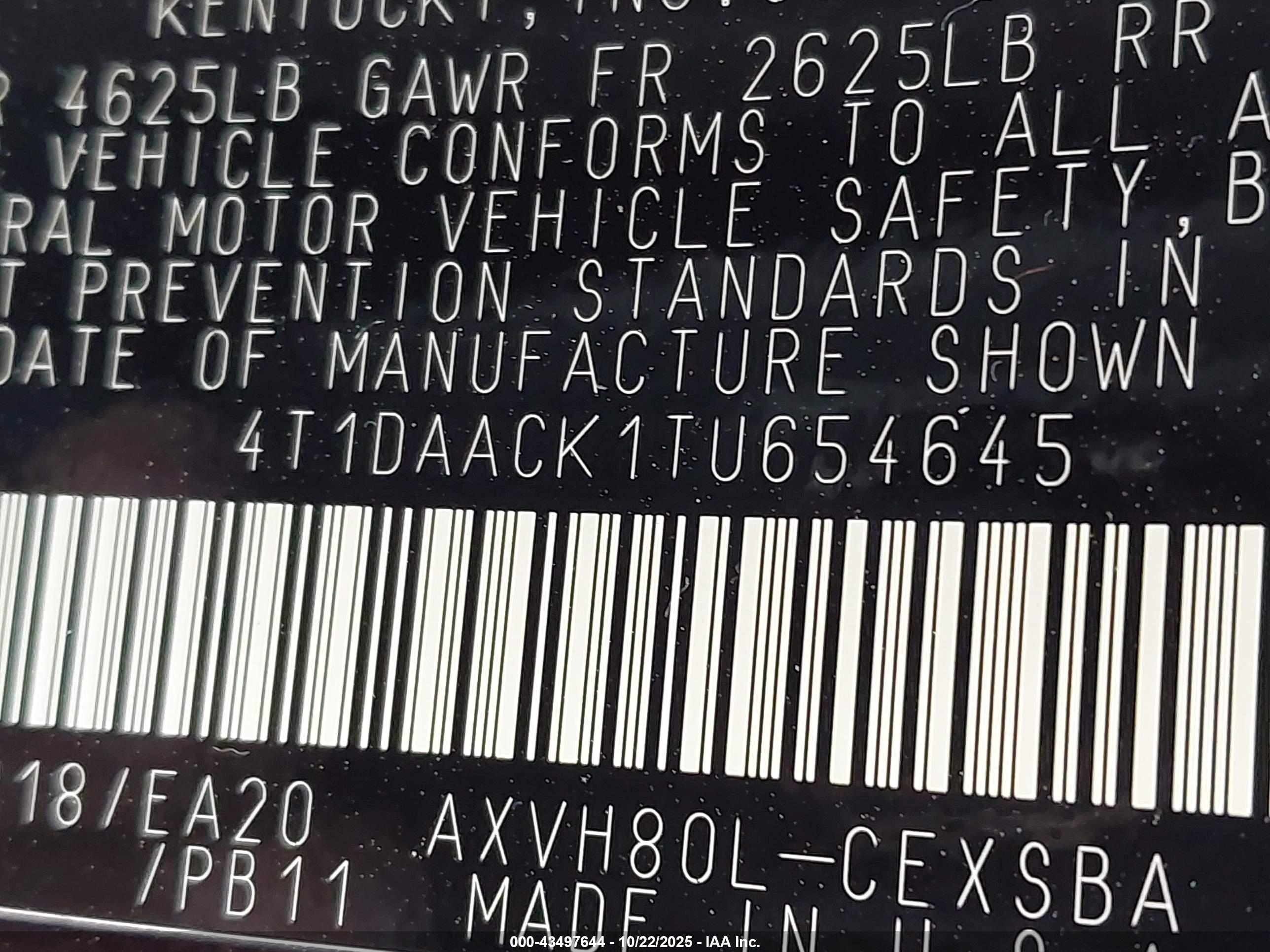 TOYOTA CAMRY image 9