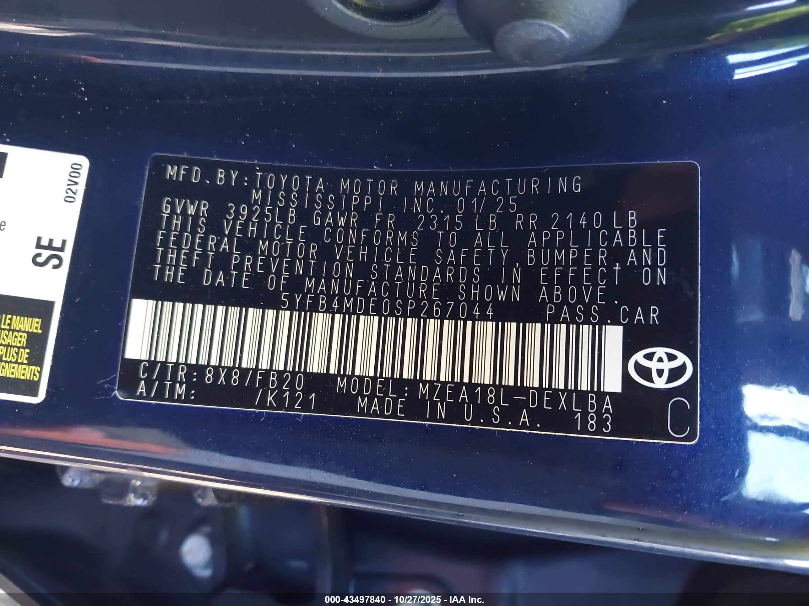 TOYOTA COROLLA image 9