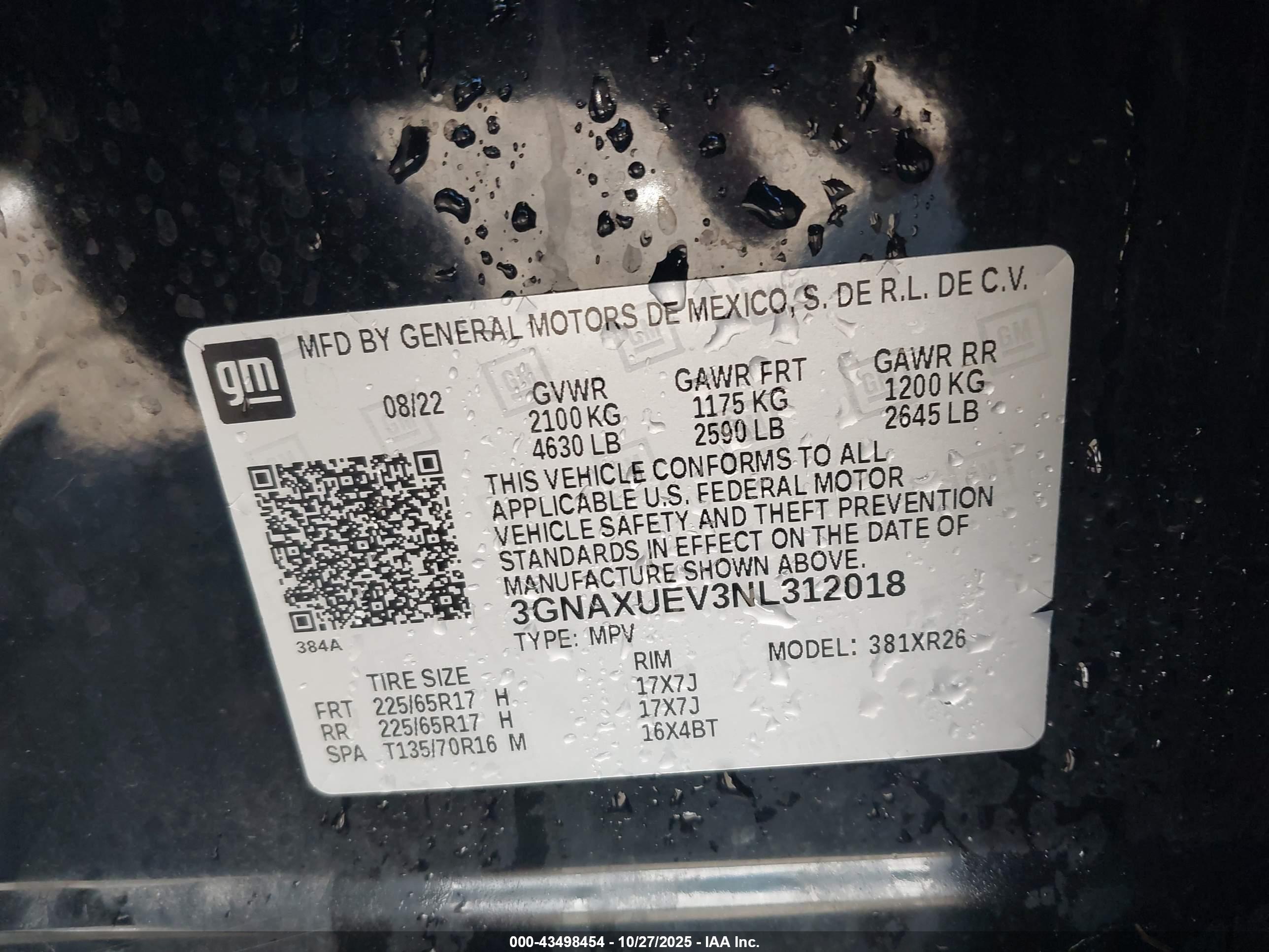 CHEVROLET EQUINOX image 9