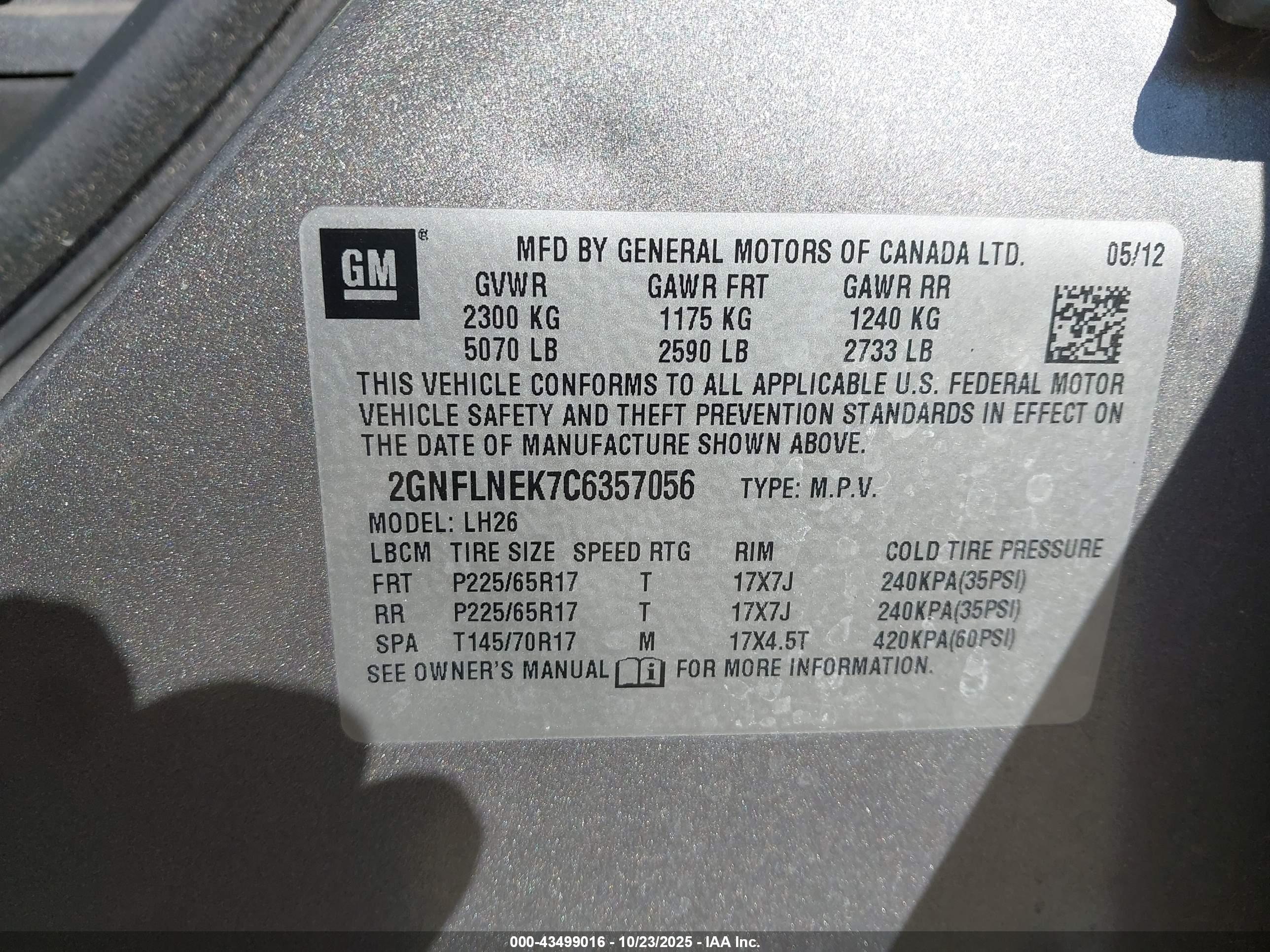 CHEVROLET EQUINOX image 9