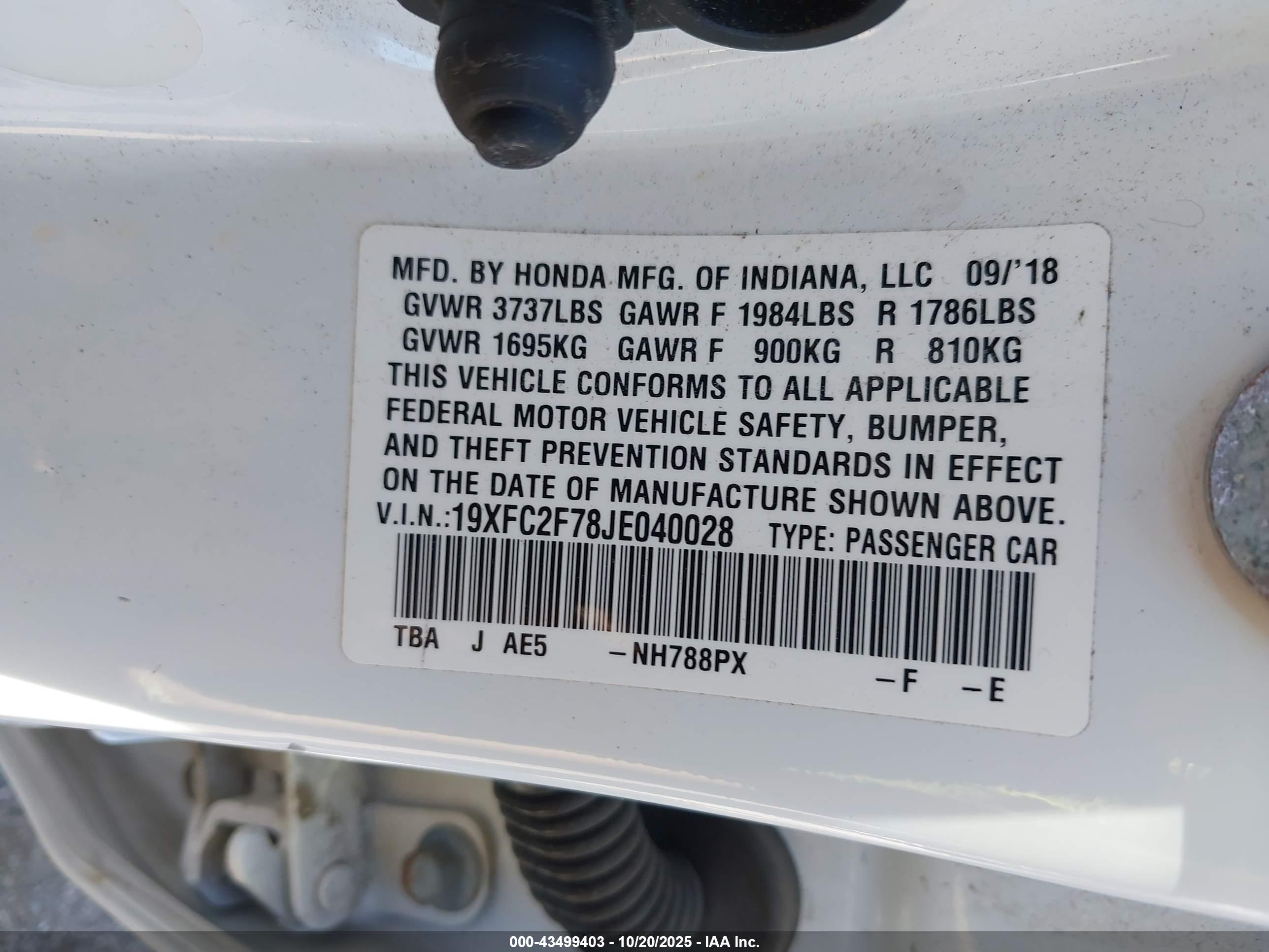 HONDA CIVIC image 9