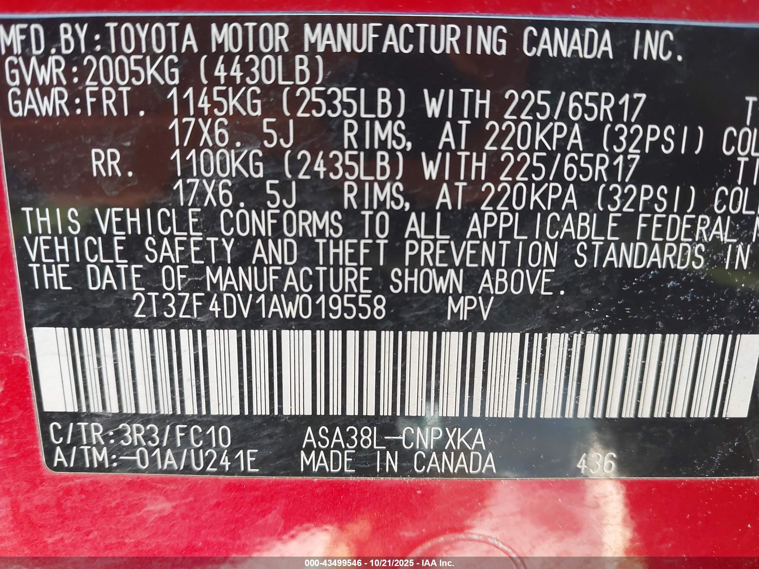 TOYOTA RAV4 image 9