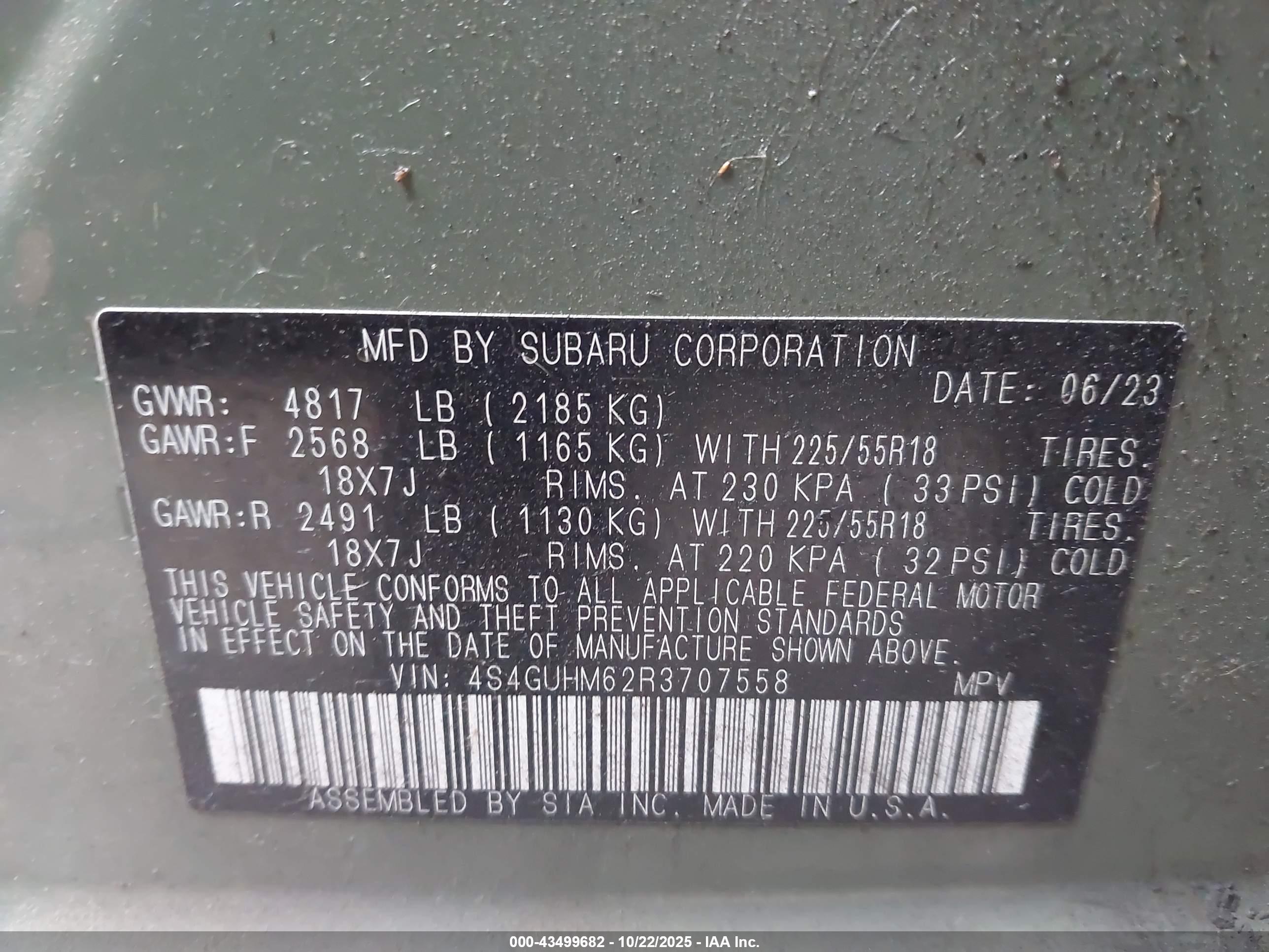 SUBARU CROSSTREK image 9