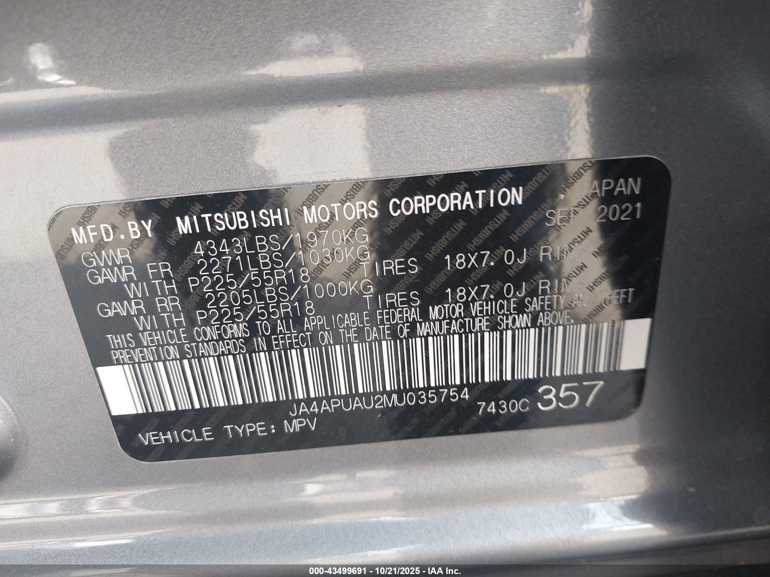 MITSUBISHI OUTLANDER image 9