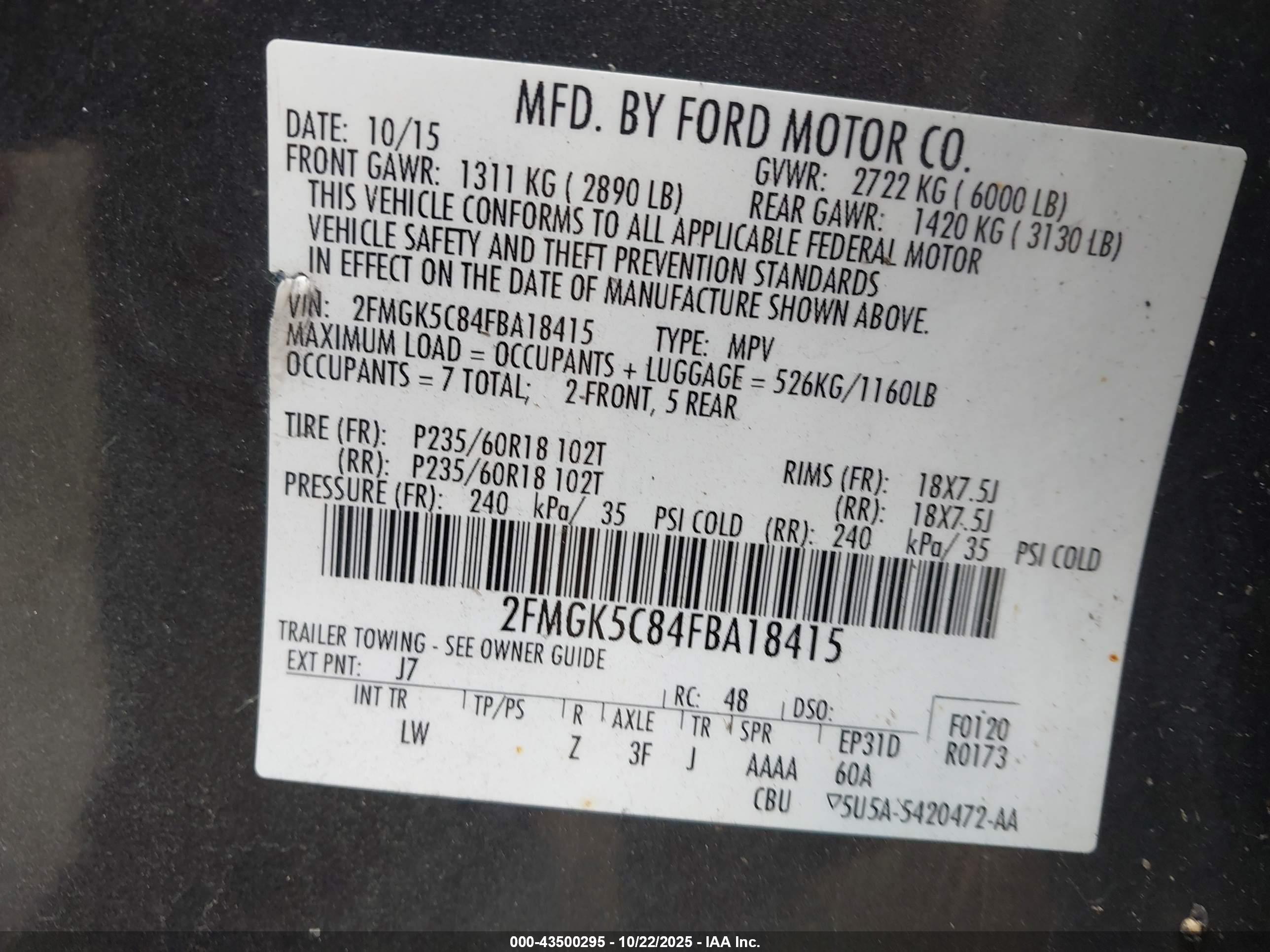 FORD FLEX image 9