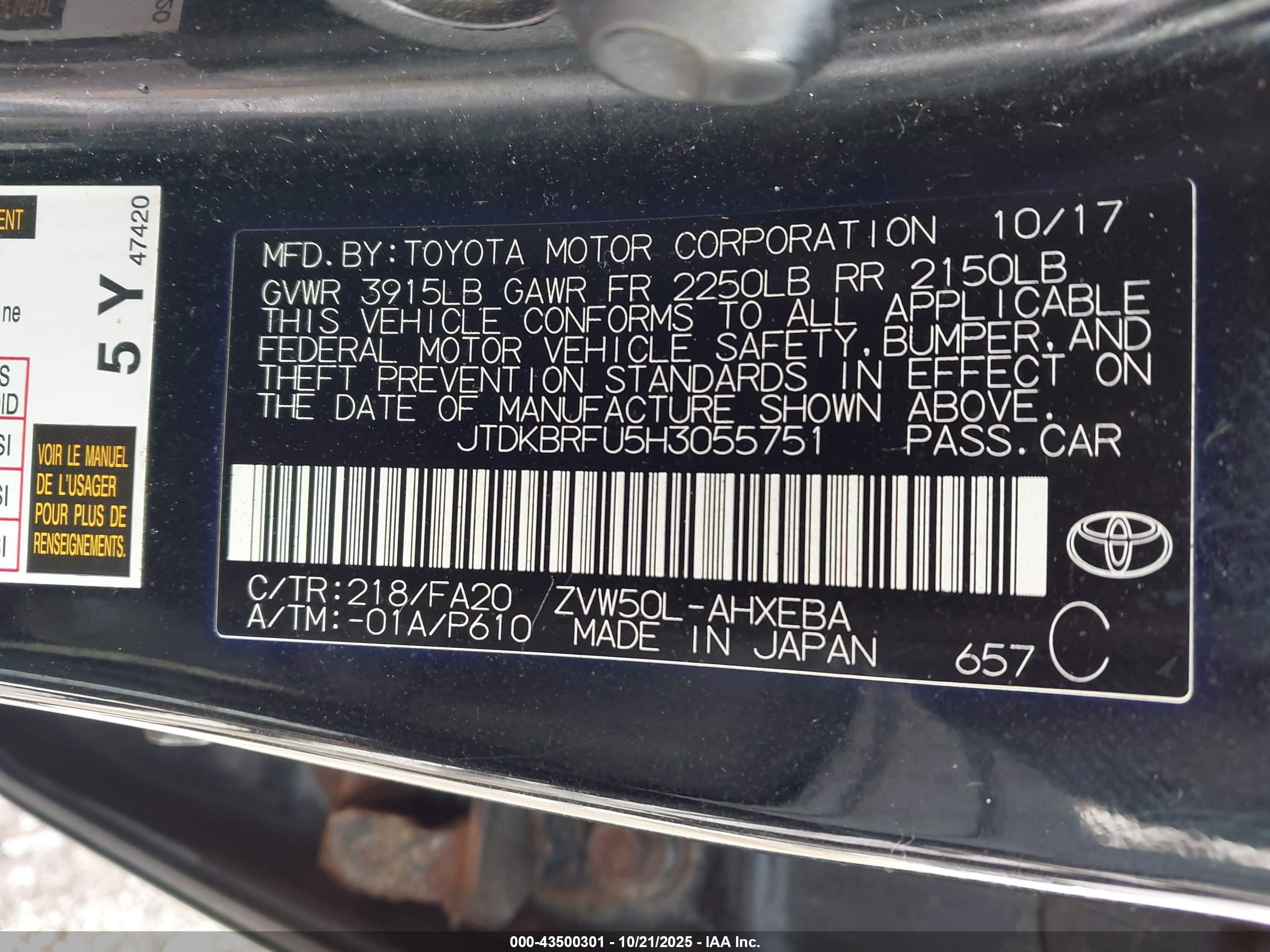 TOYOTA PRIUS image 9