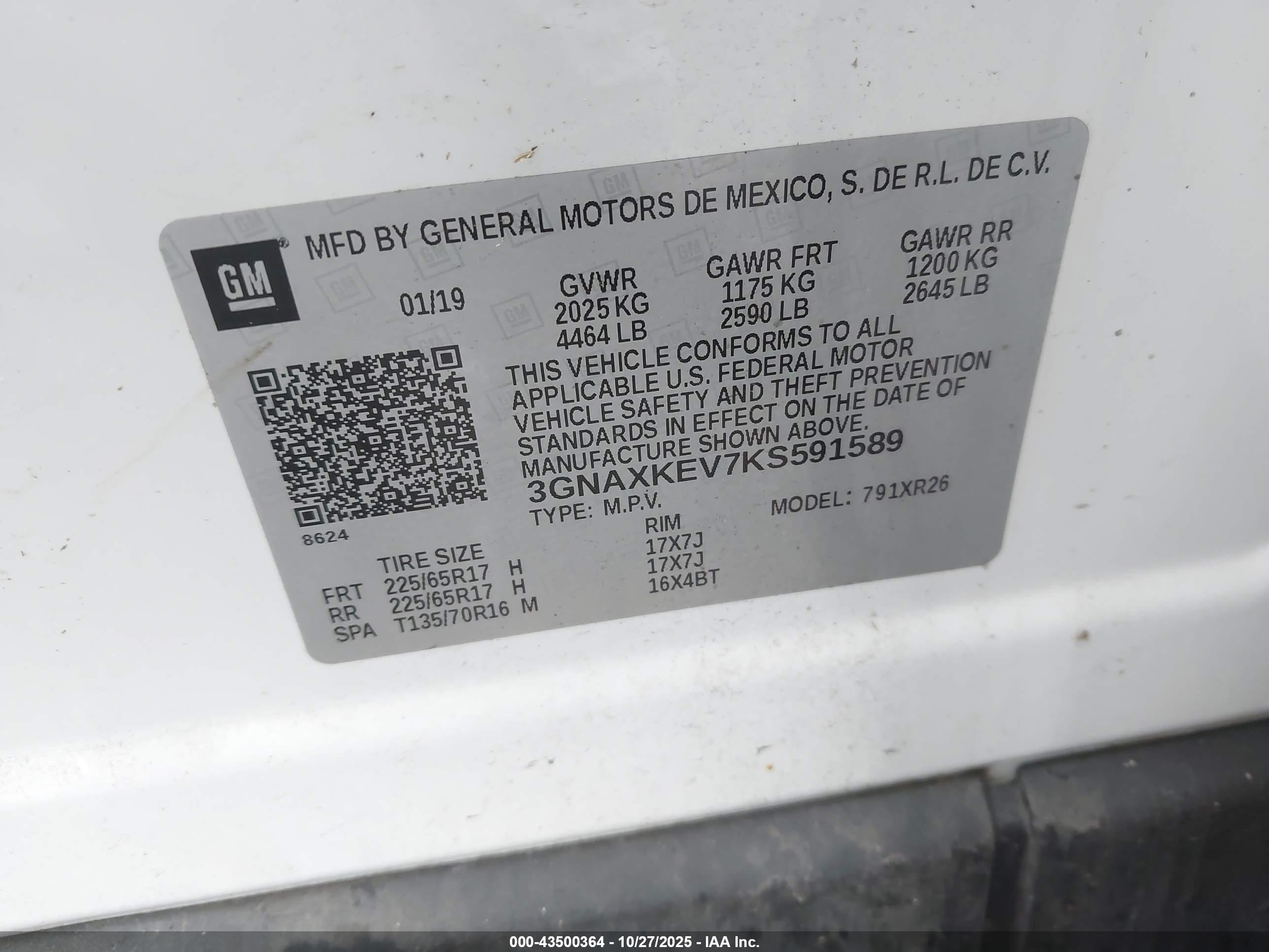 CHEVROLET EQUINOX image 9