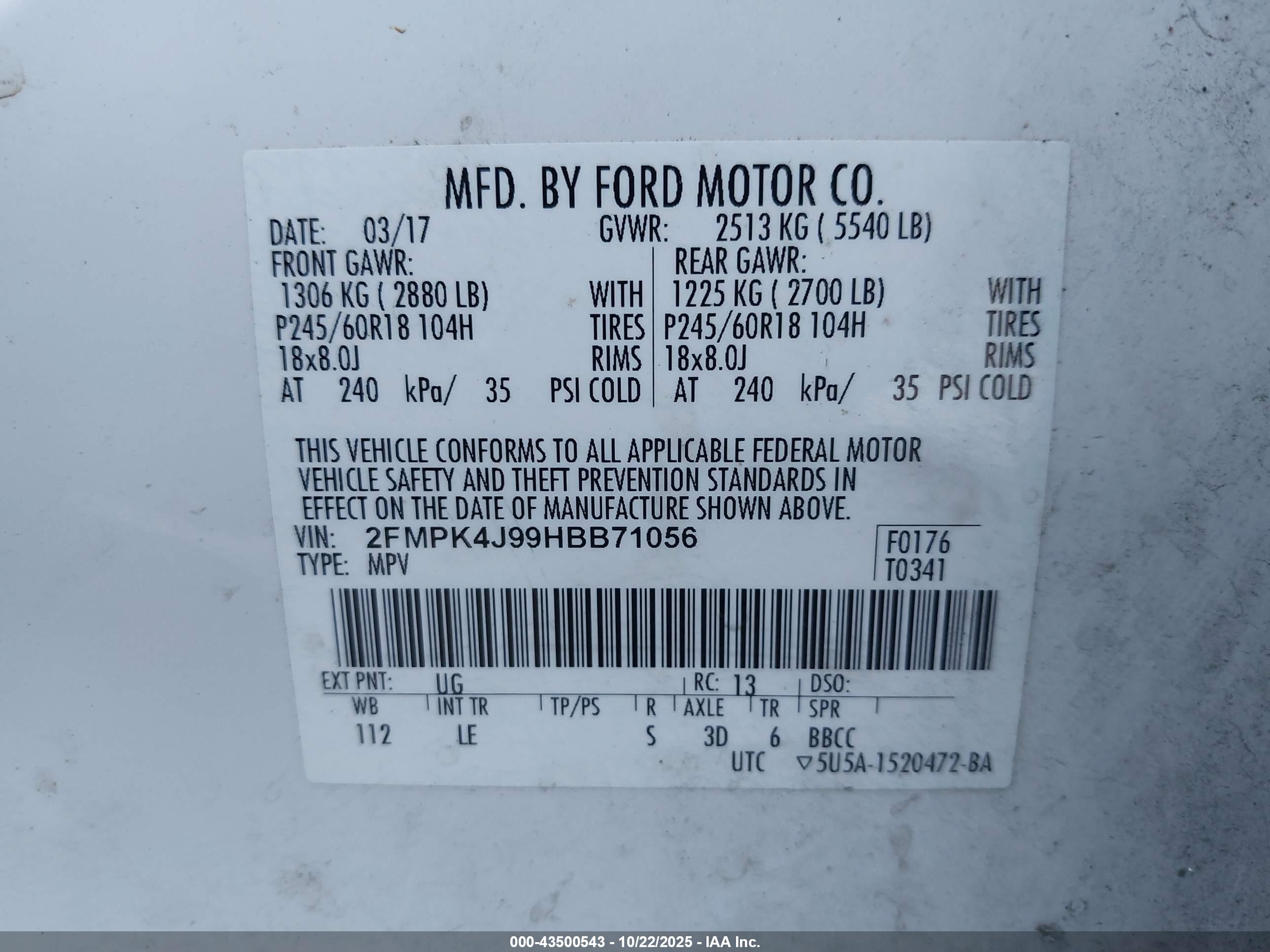 FORD EDGE image 9