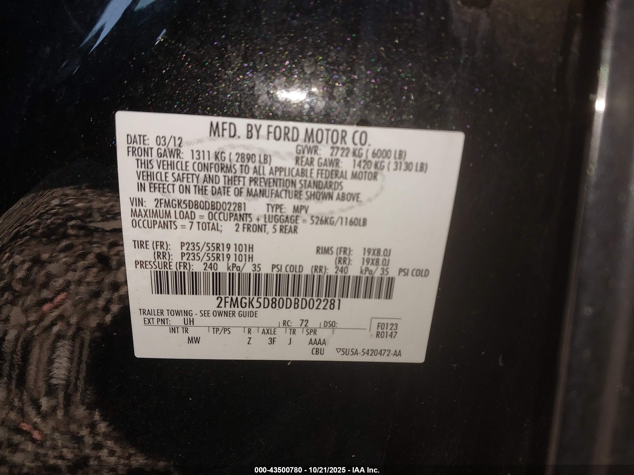 FORD FLEX image 9