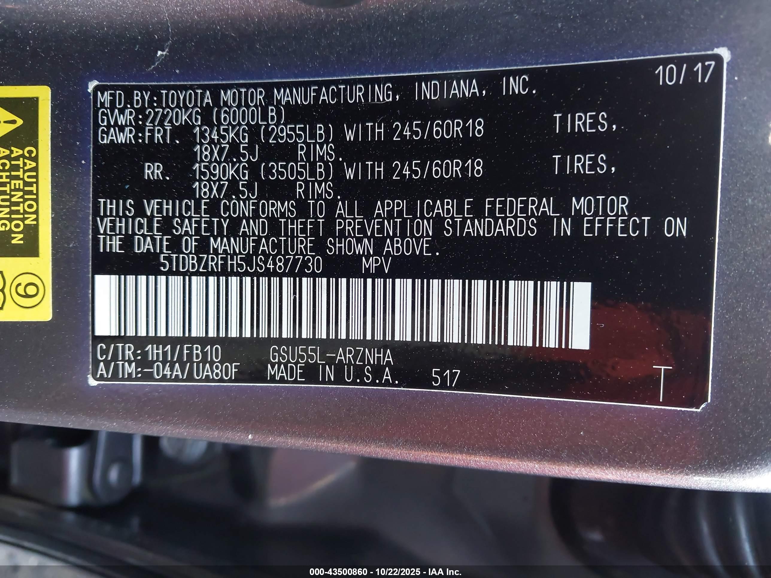 TOYOTA HIGHLANDER image 9