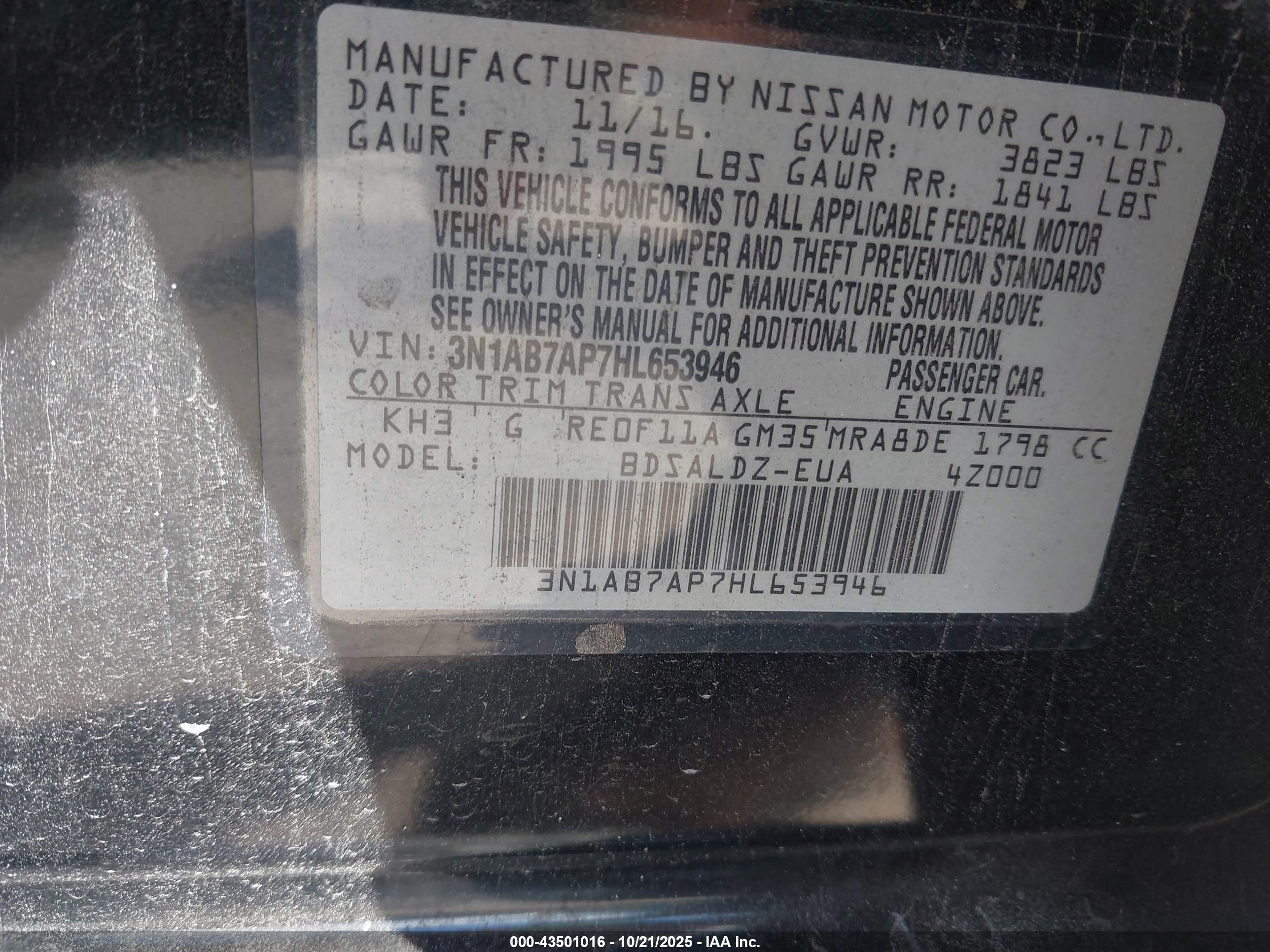 NISSAN SENTRA image 9