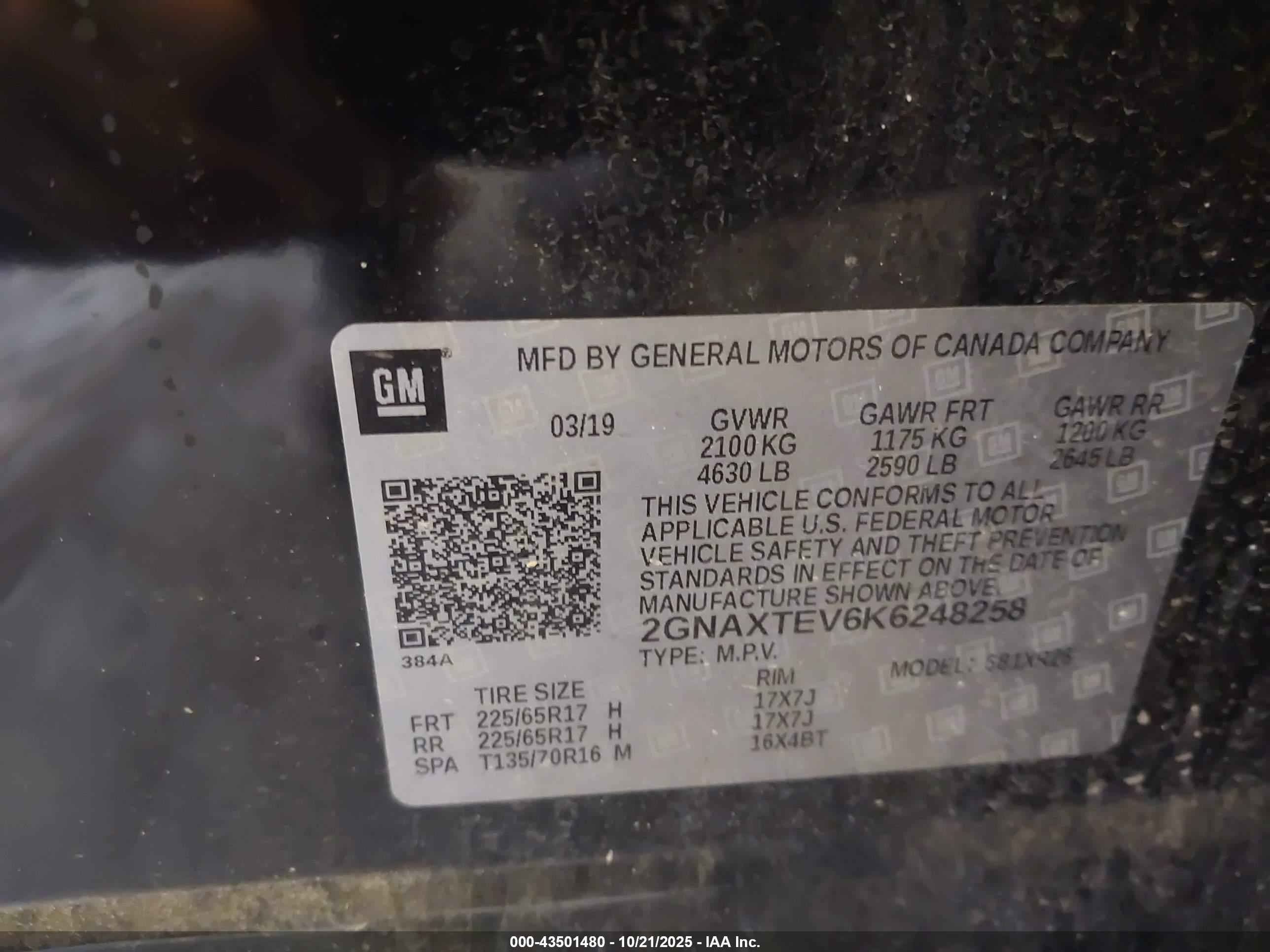 CHEVROLET EQUINOX image 9