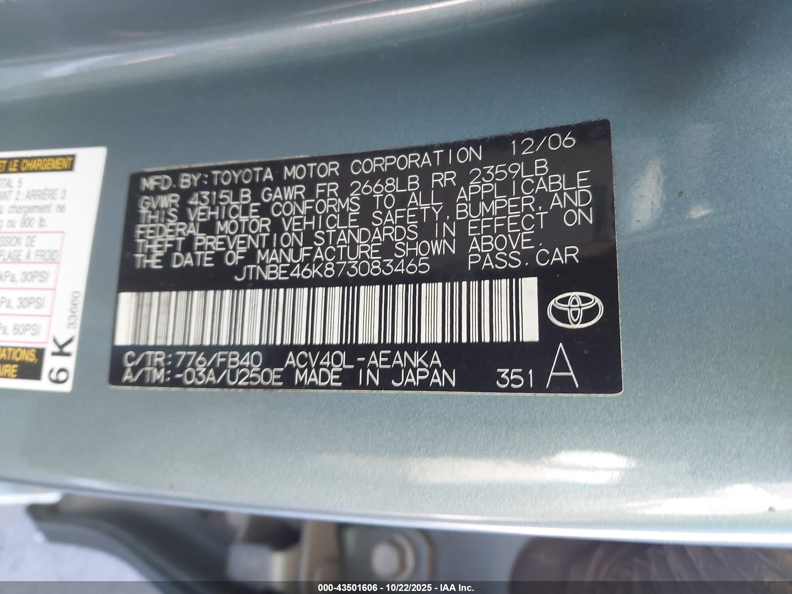 TOYOTA CAMRY image 9