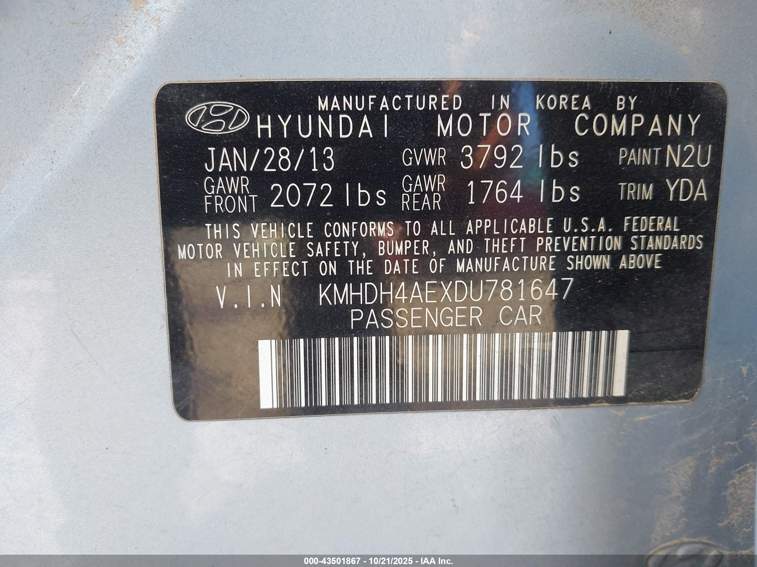 HYUNDAI ELANTRA image 9