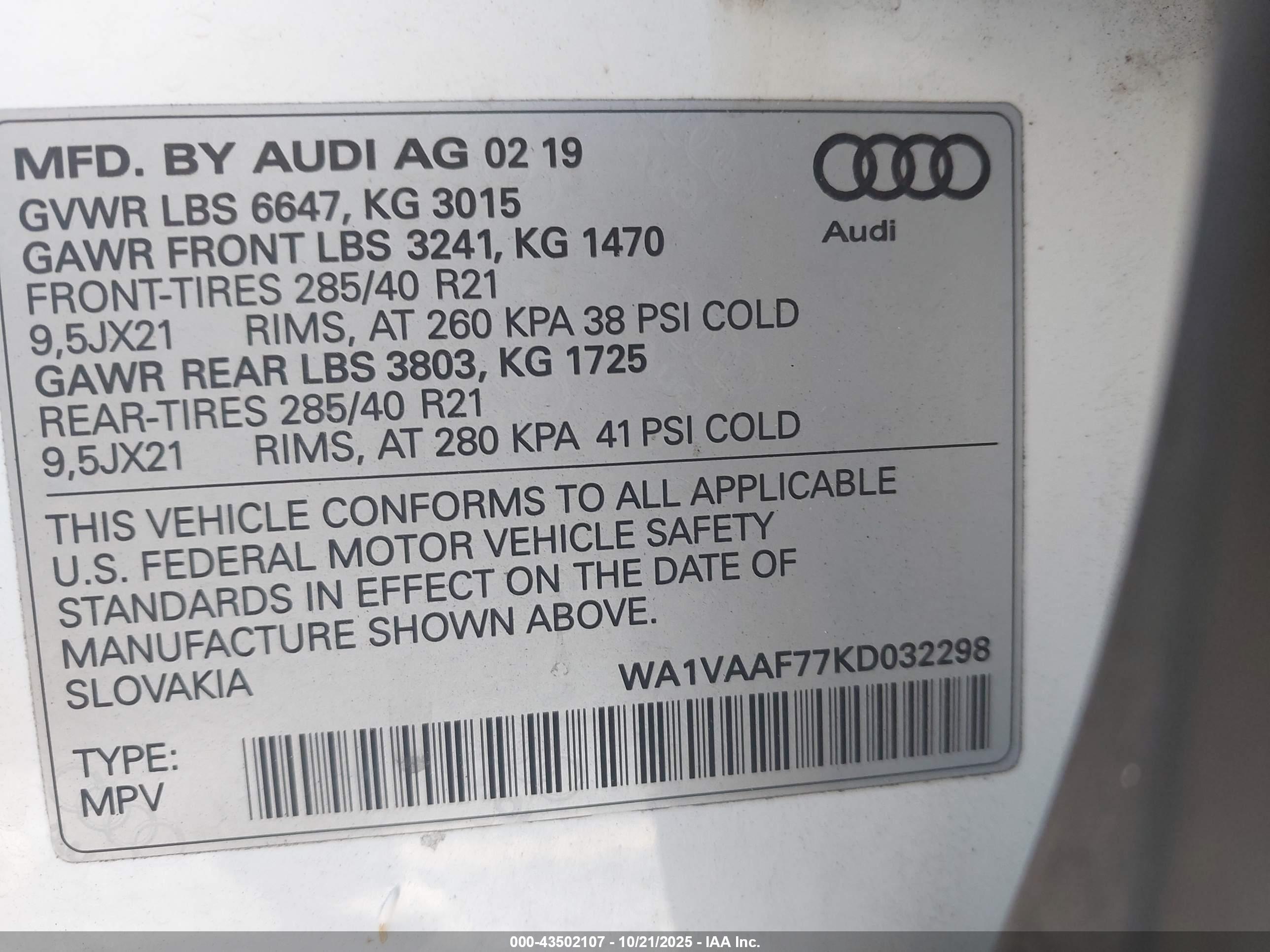 AUDI Q7 image 9