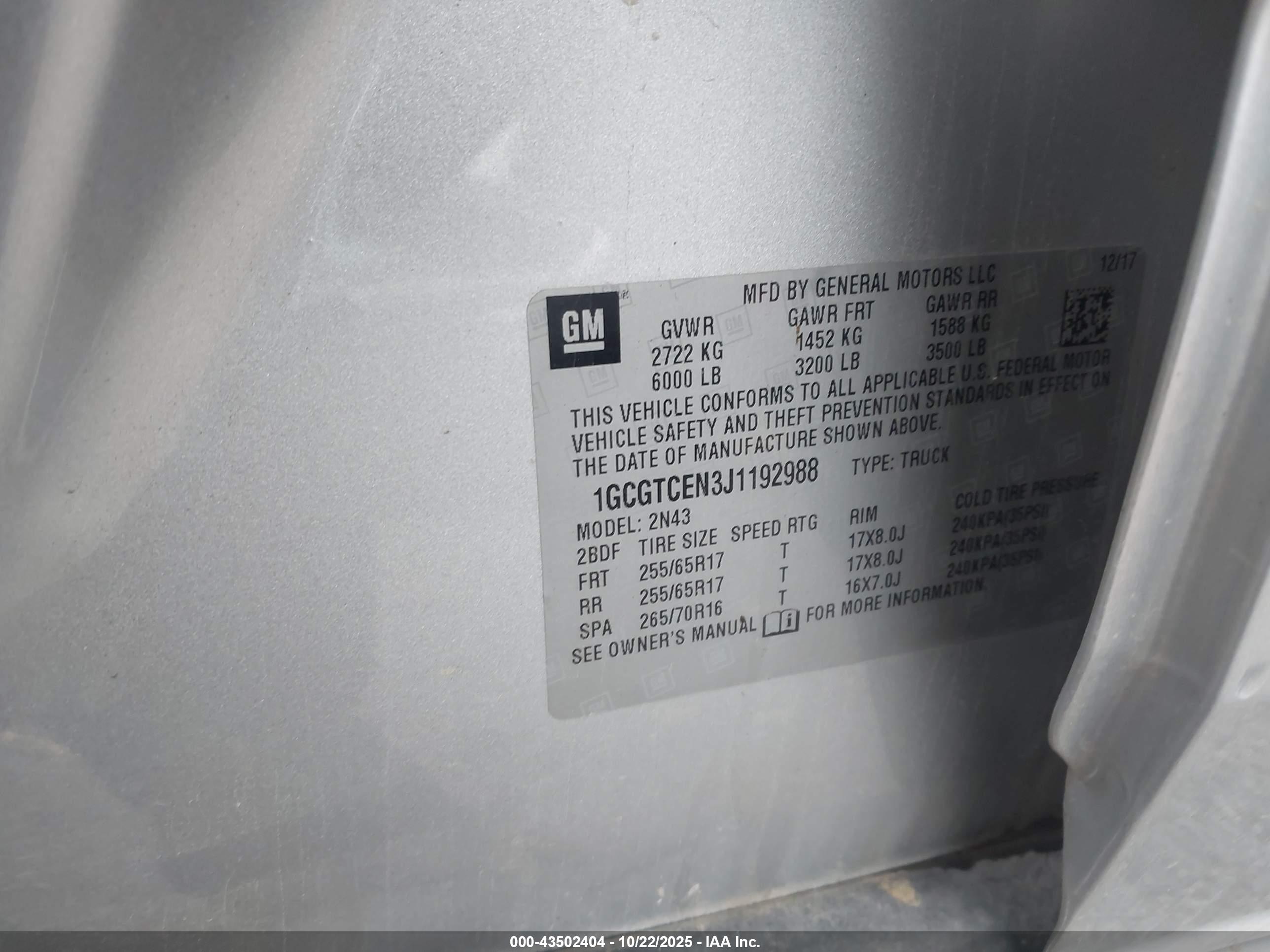 CHEVROLET COLORADO image 9