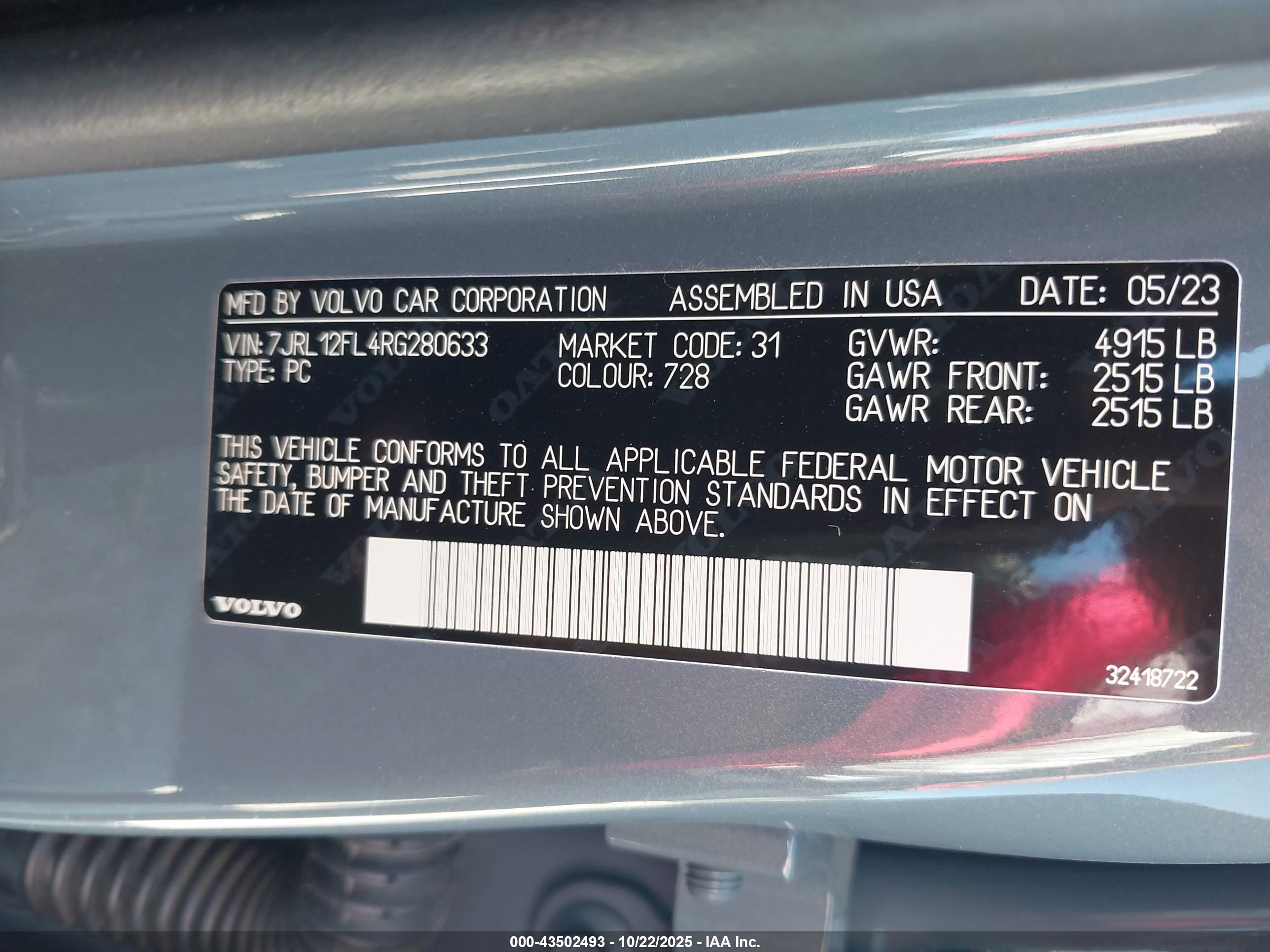 VOLVO S60 image 9