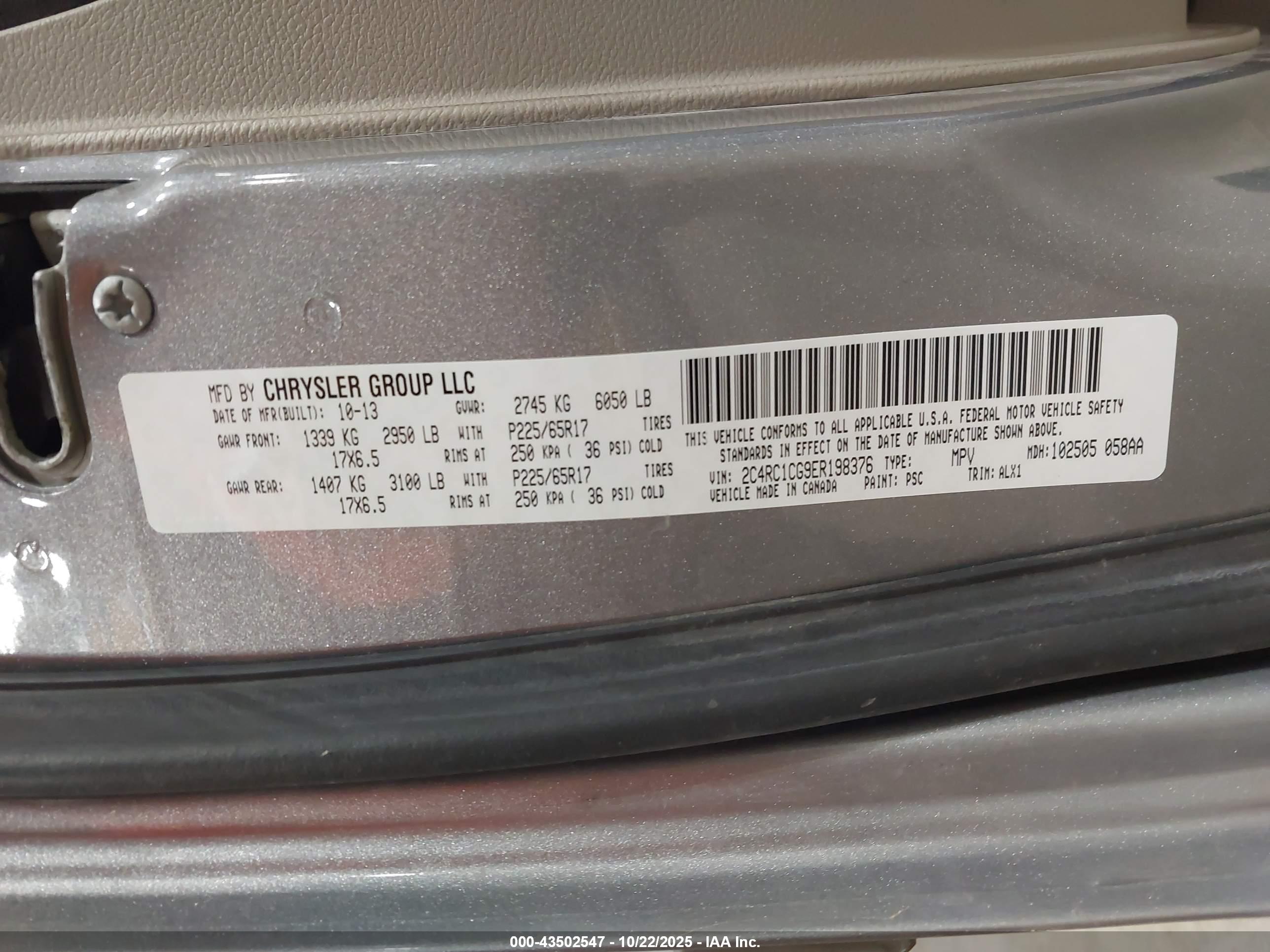 CHRYSLER TOWN image 9