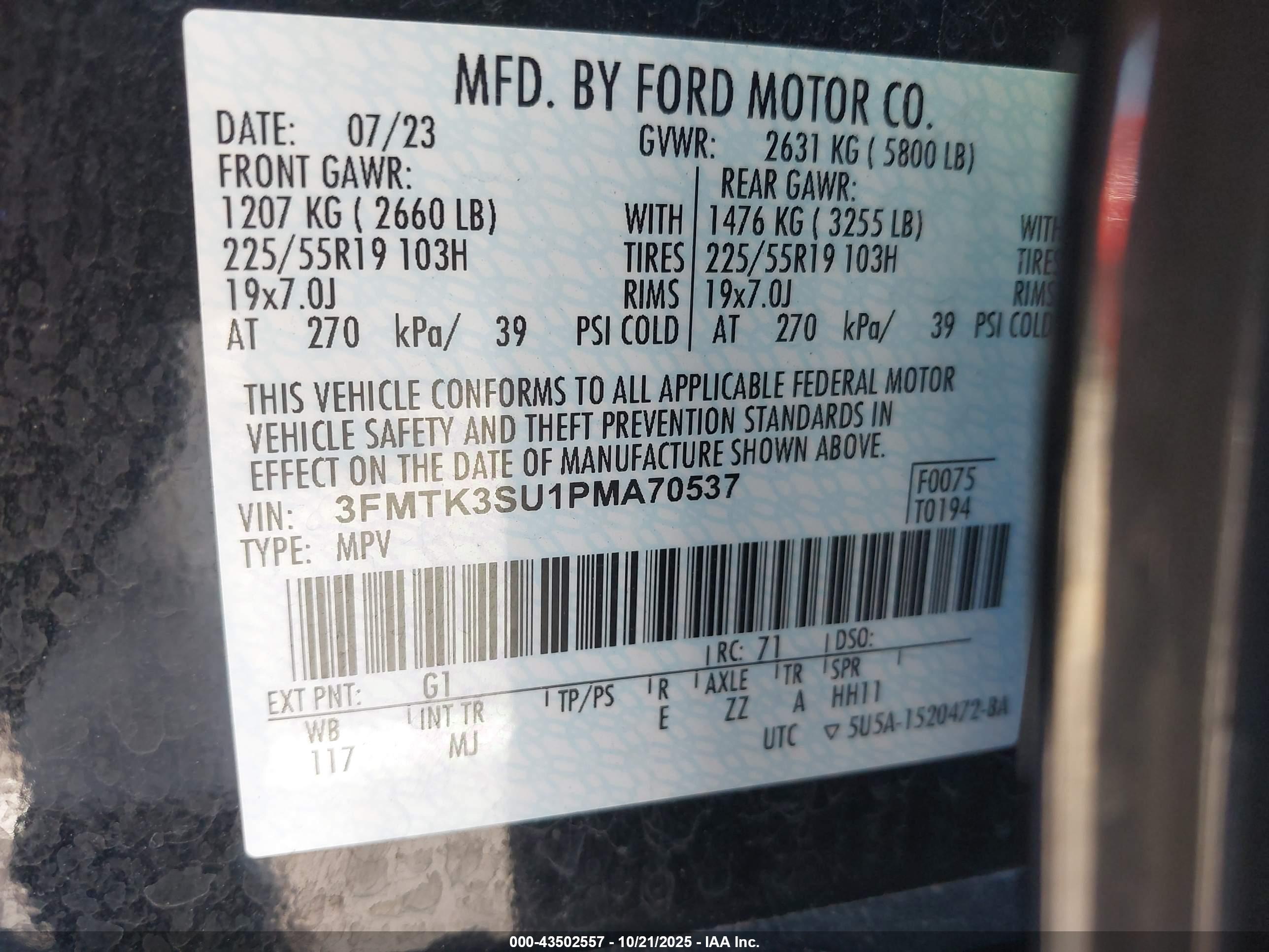 FORD MUSTANG image 9