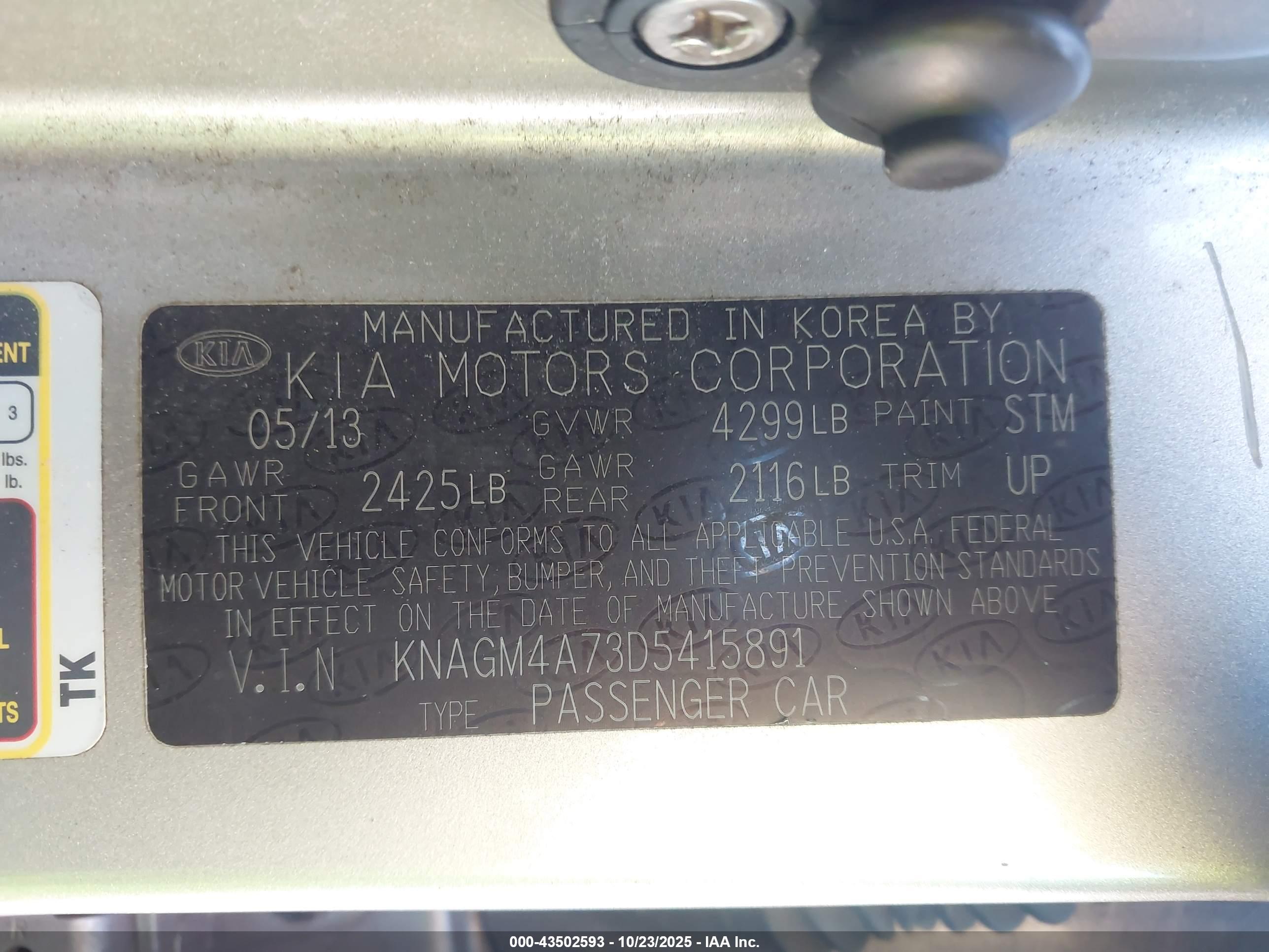 KIA OPTIMA image 9