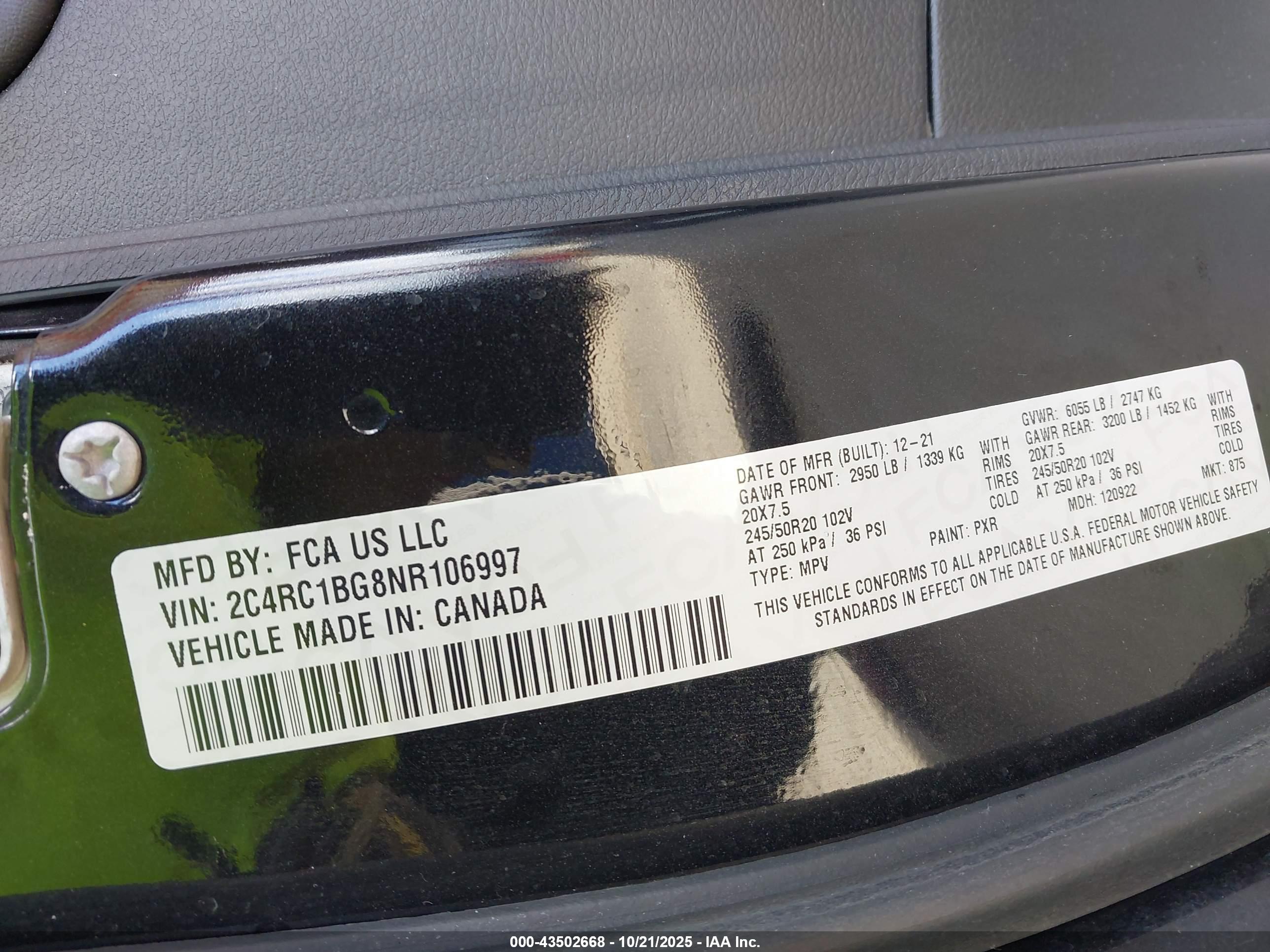CHRYSLER PACIFICA image 9