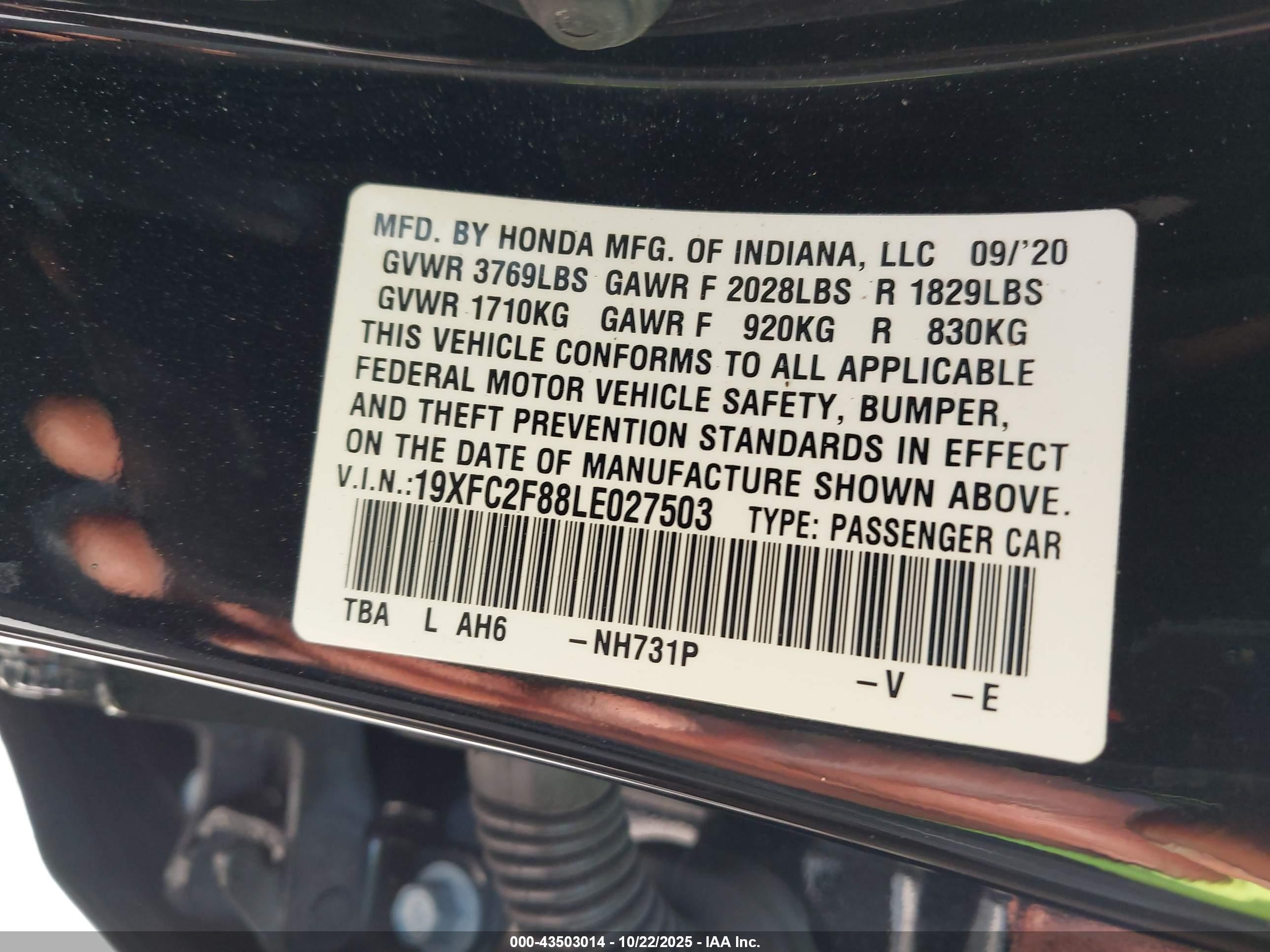 HONDA CIVIC image 9