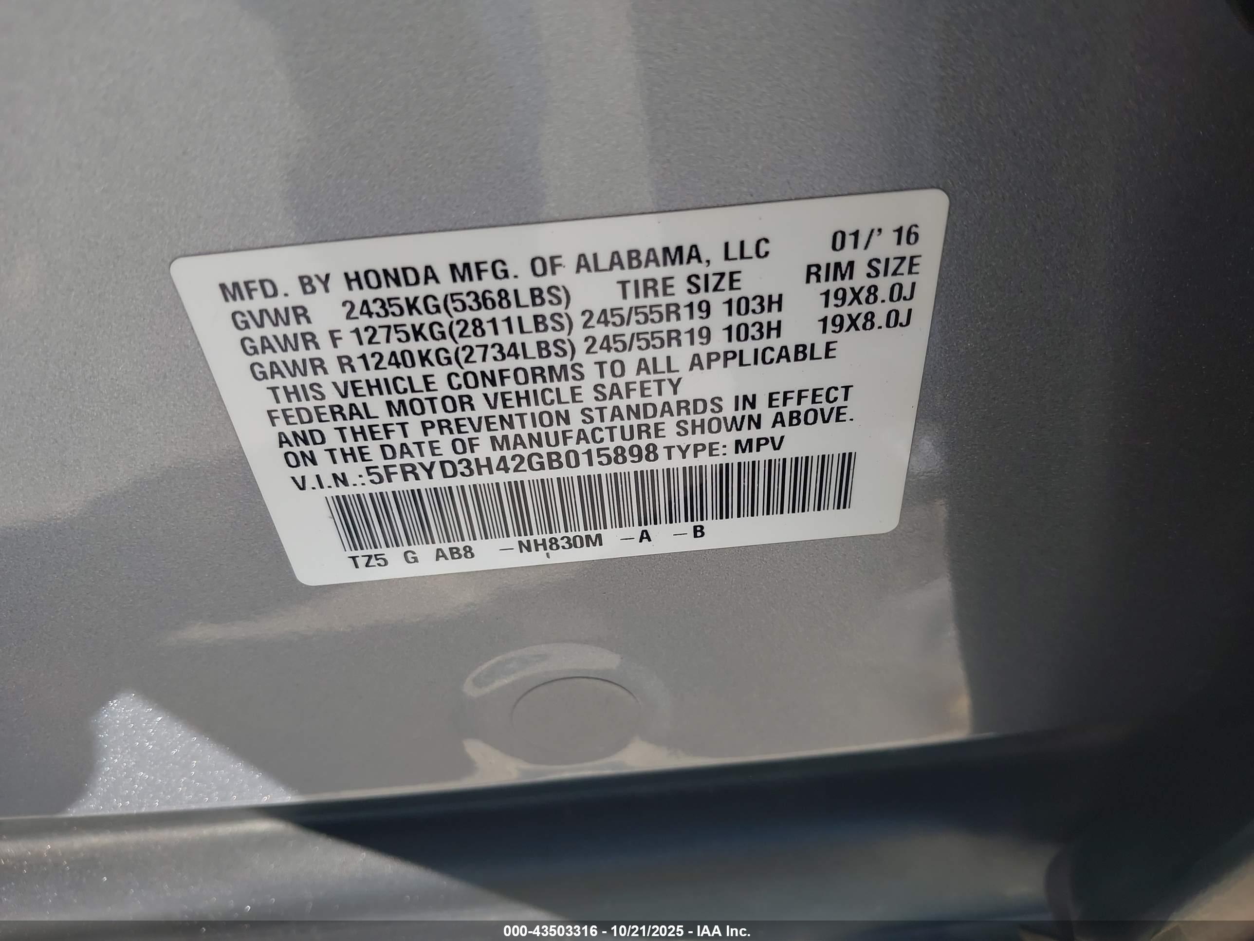 ACURA MDX image 9
