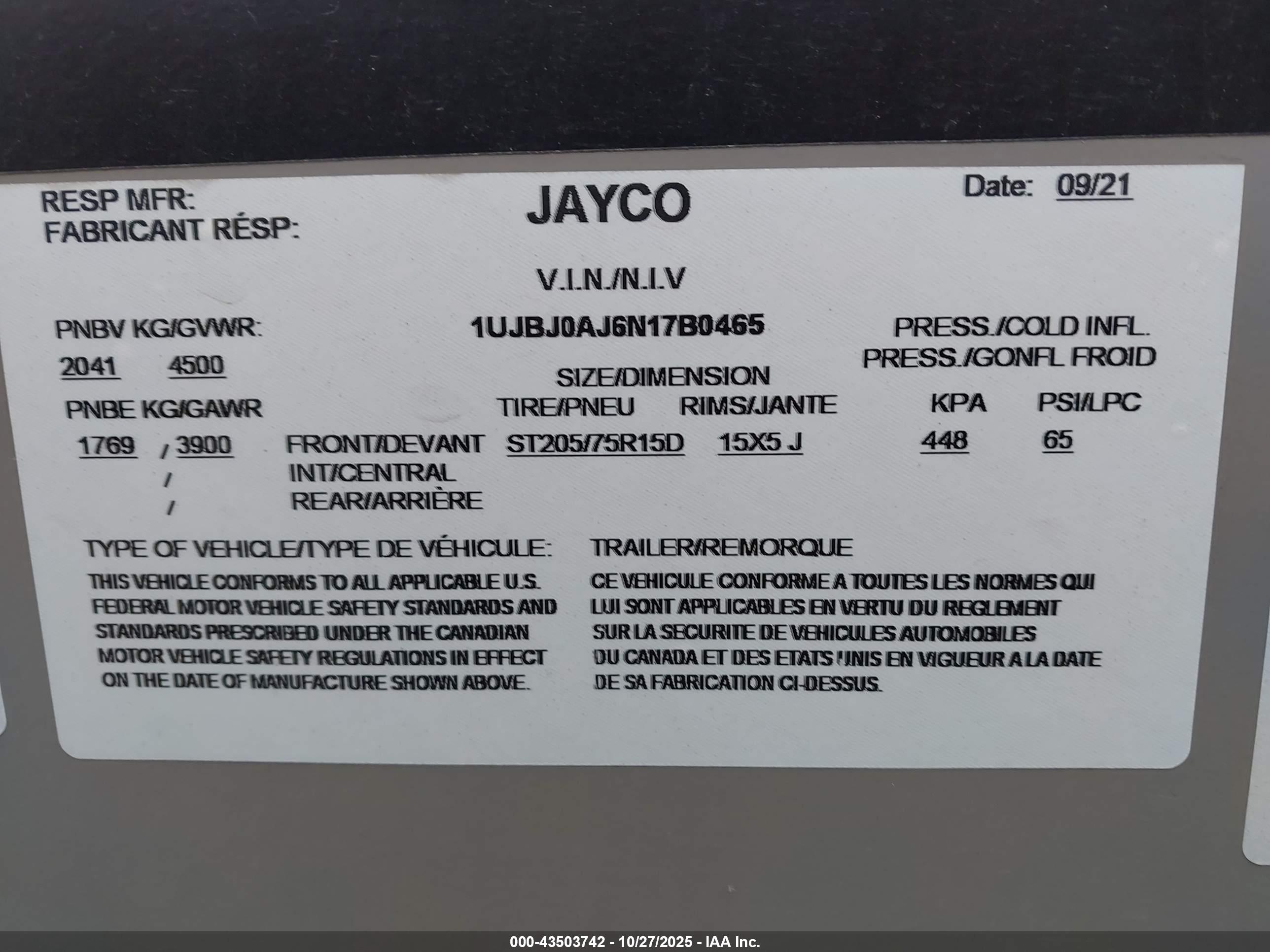 JAYCO FLIGHT image 9