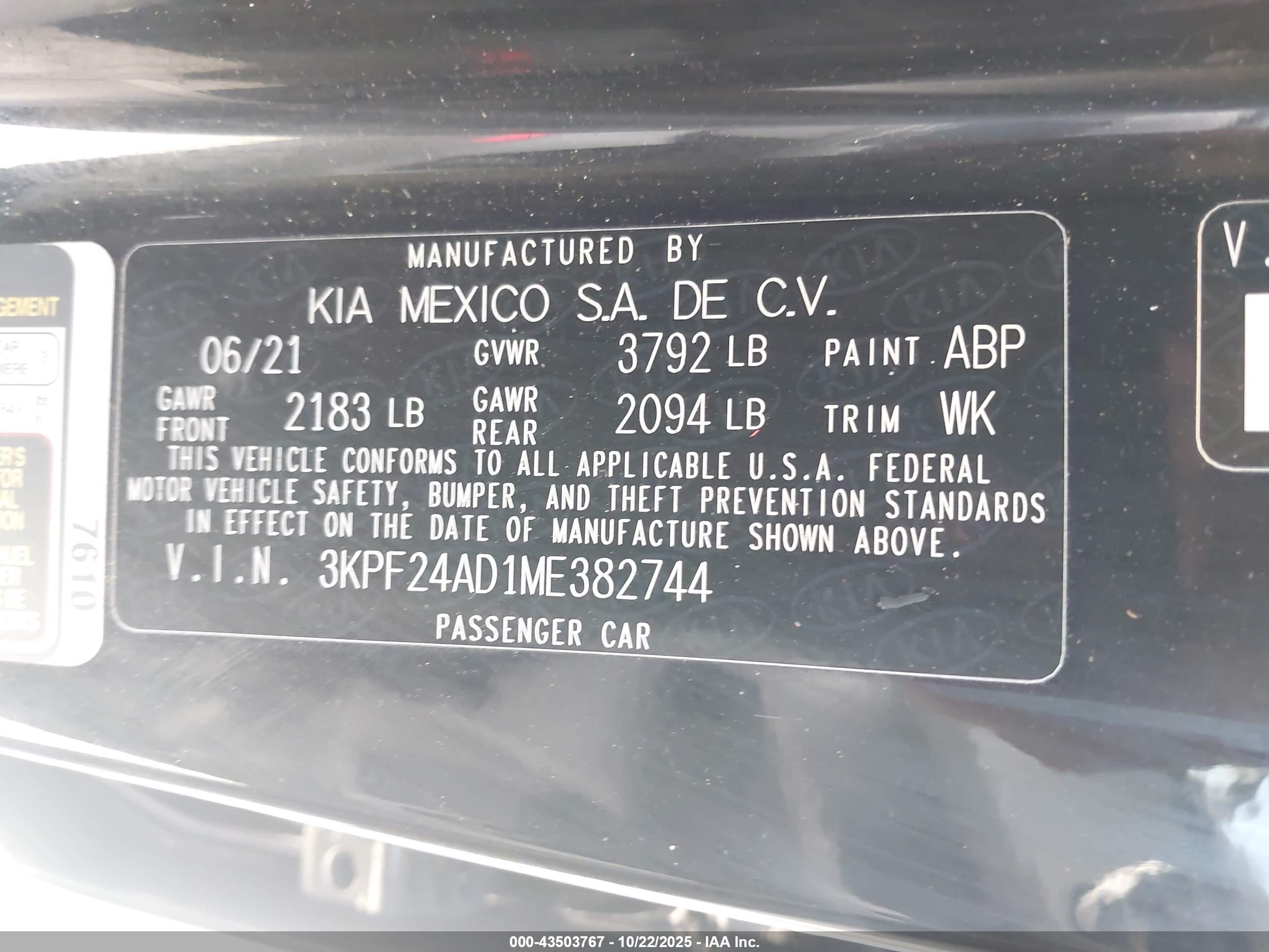 KIA FORTE image 9