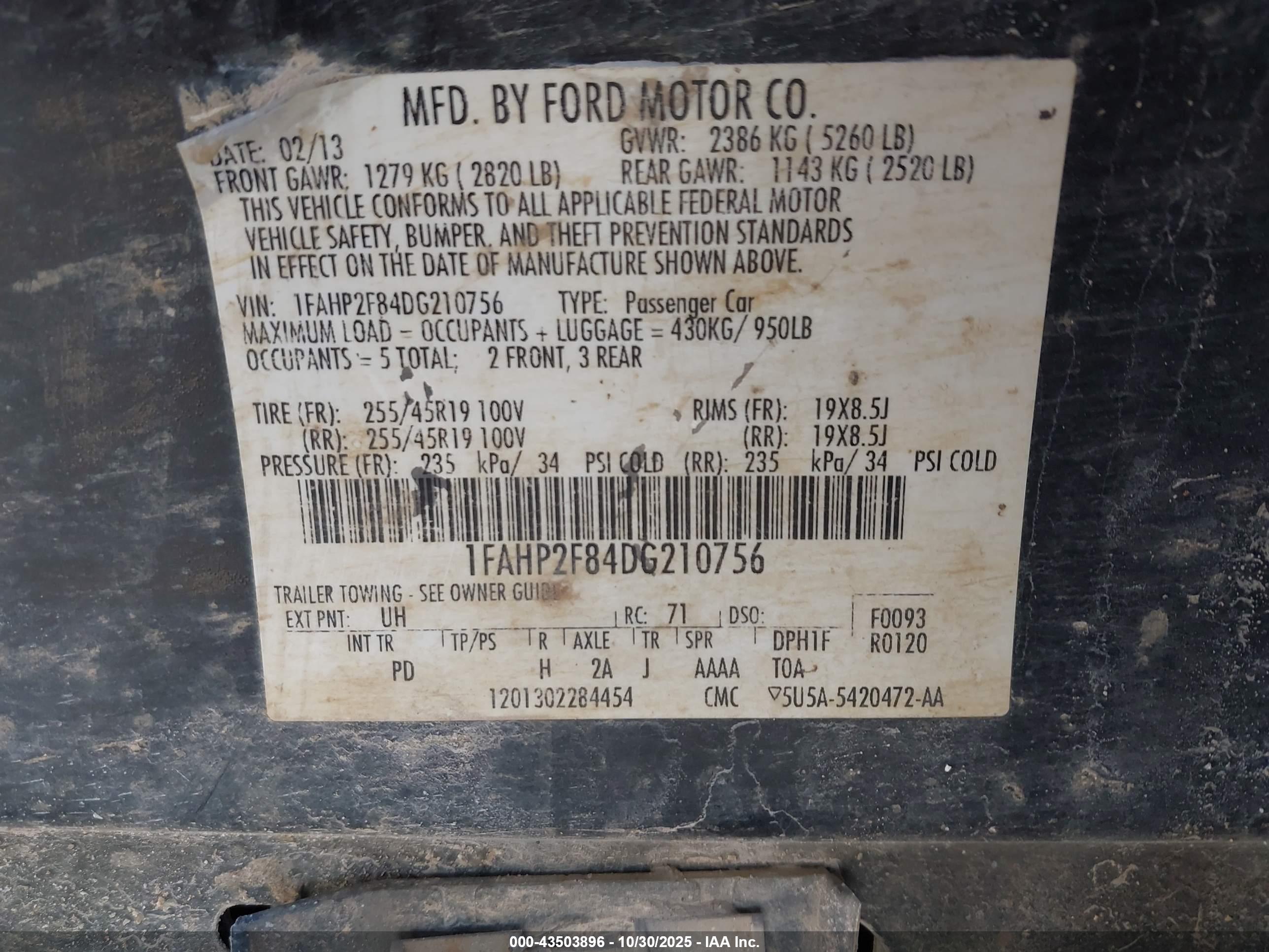 FORD TAURUS image 9