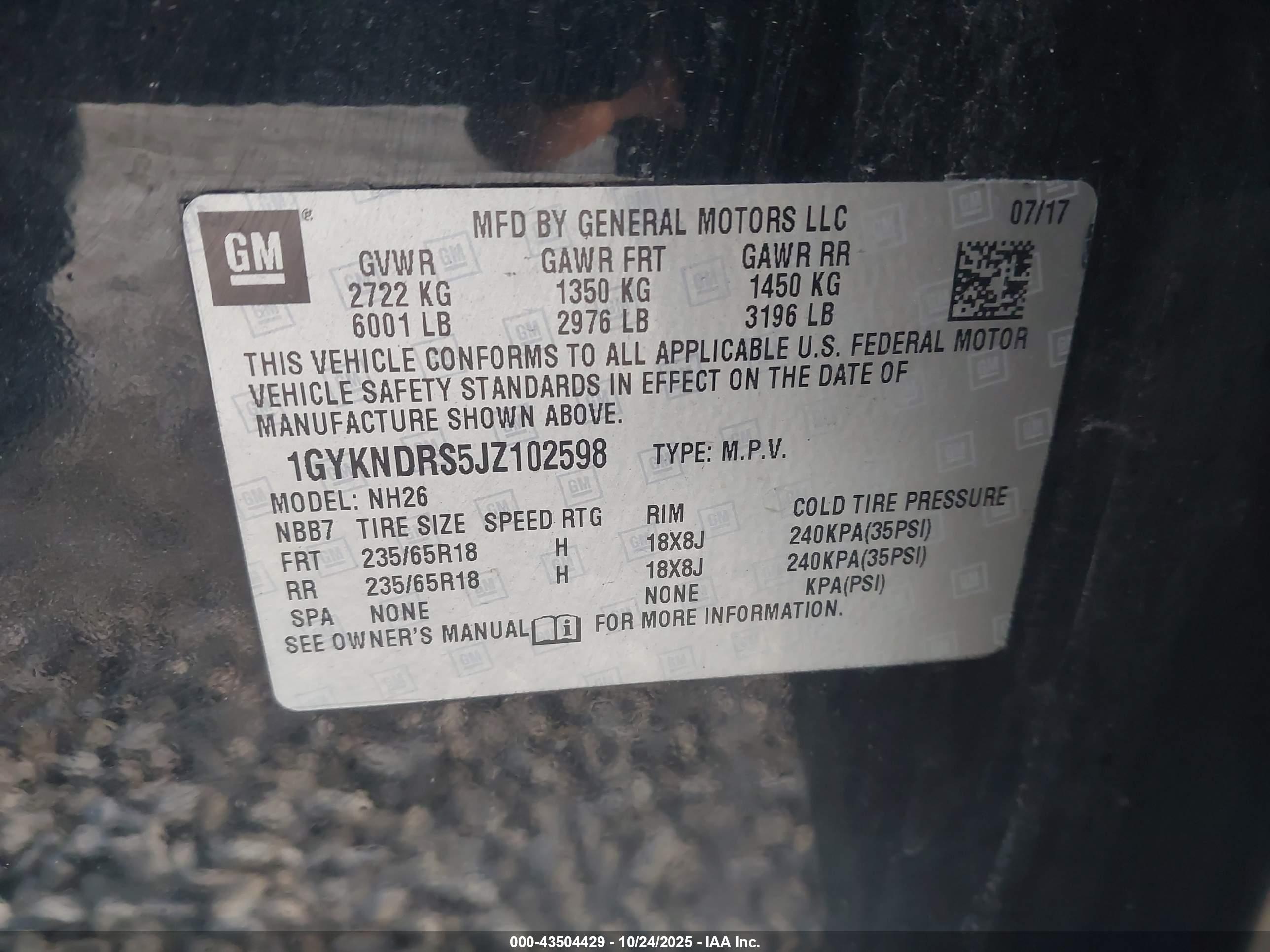 CADILLAC XT5 image 9