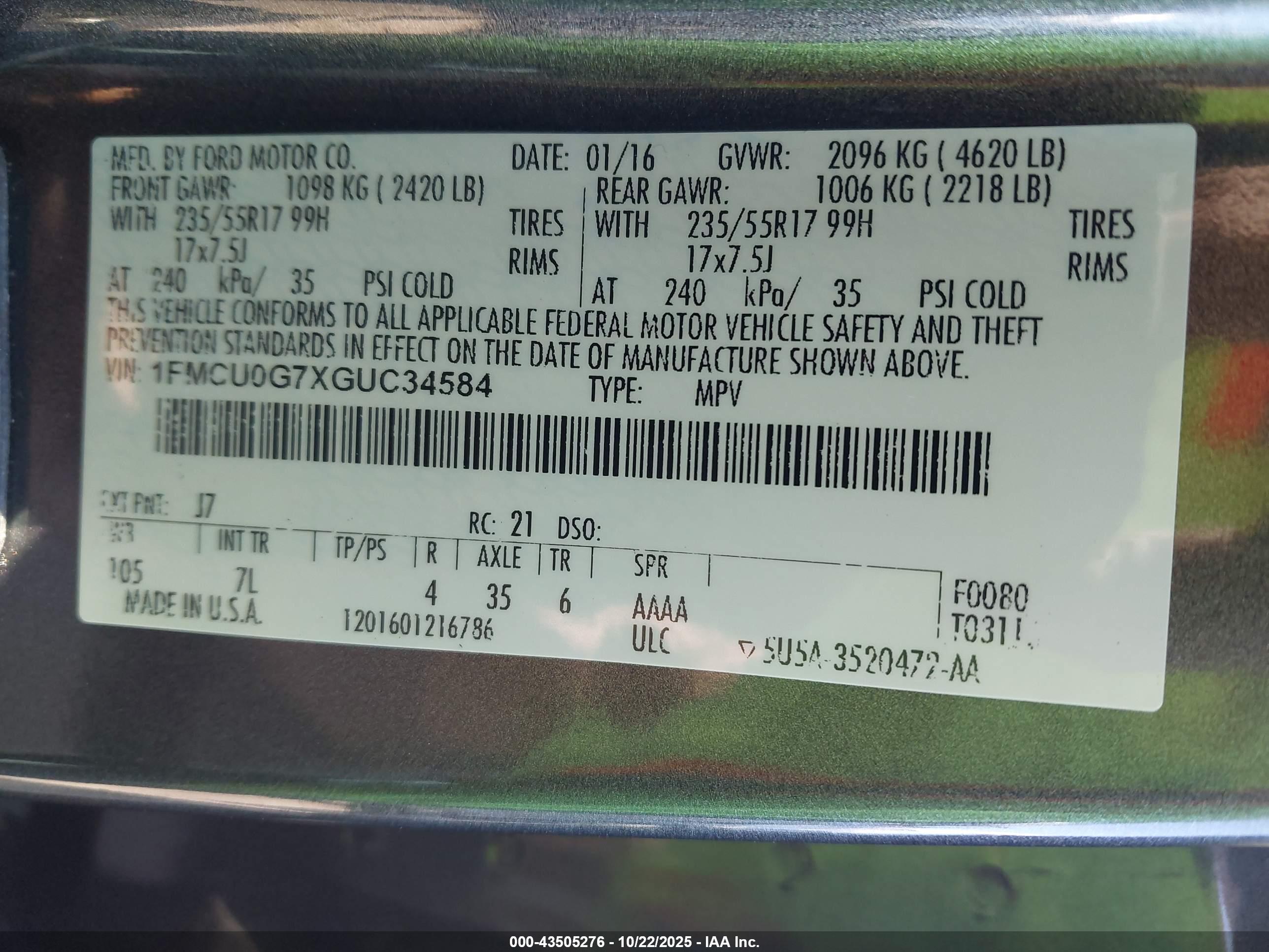 FORD ESCAPE image 9