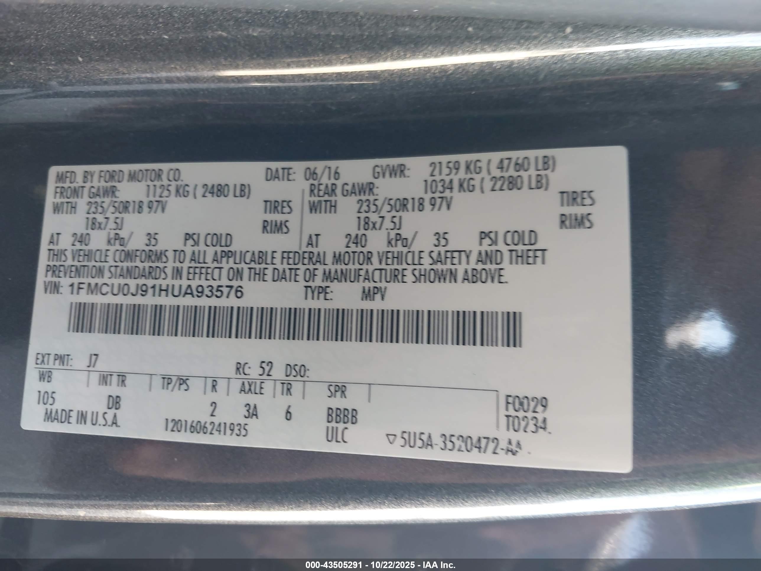 FORD ESCAPE image 9