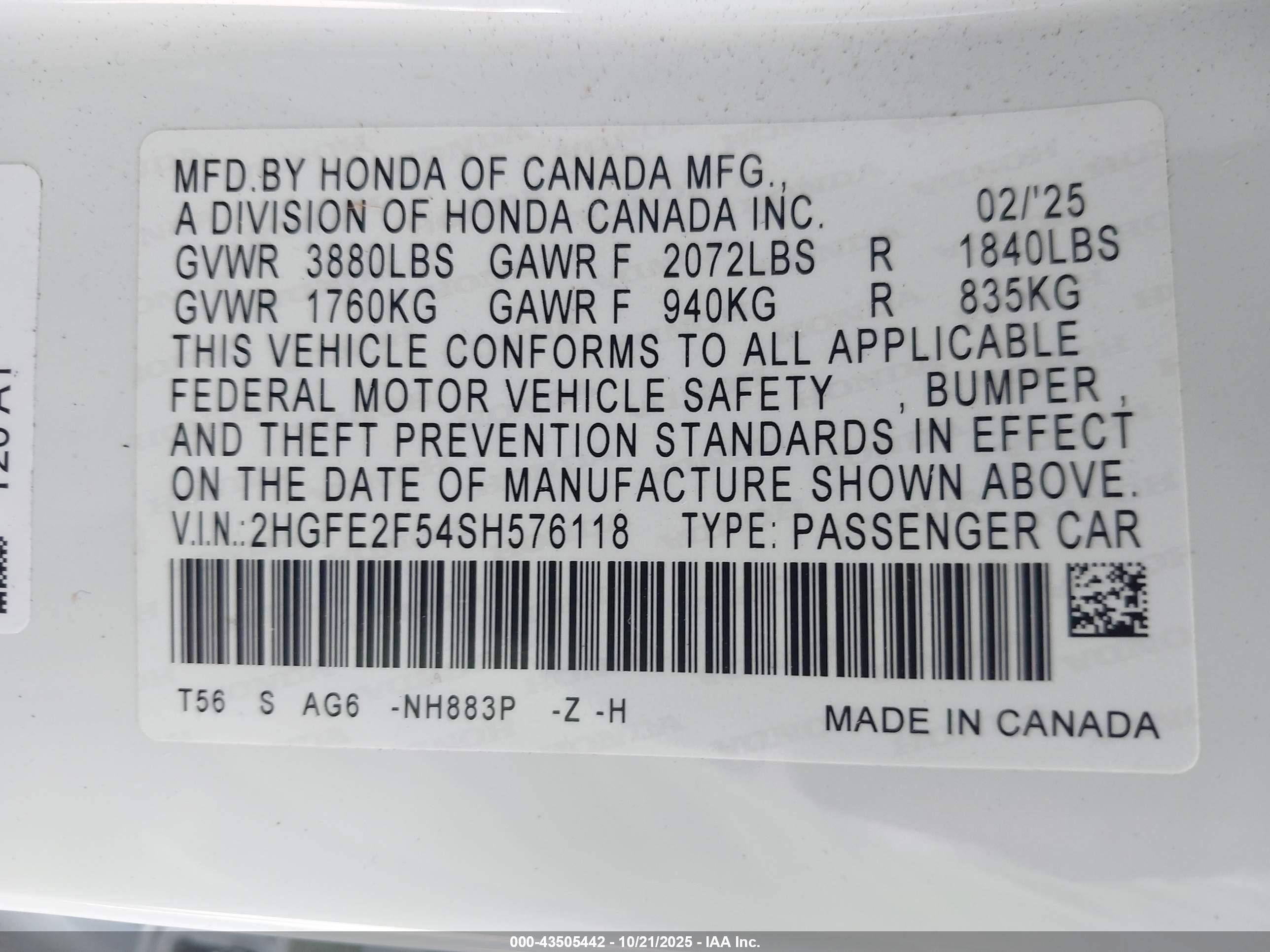 HONDA CIVIC image 9