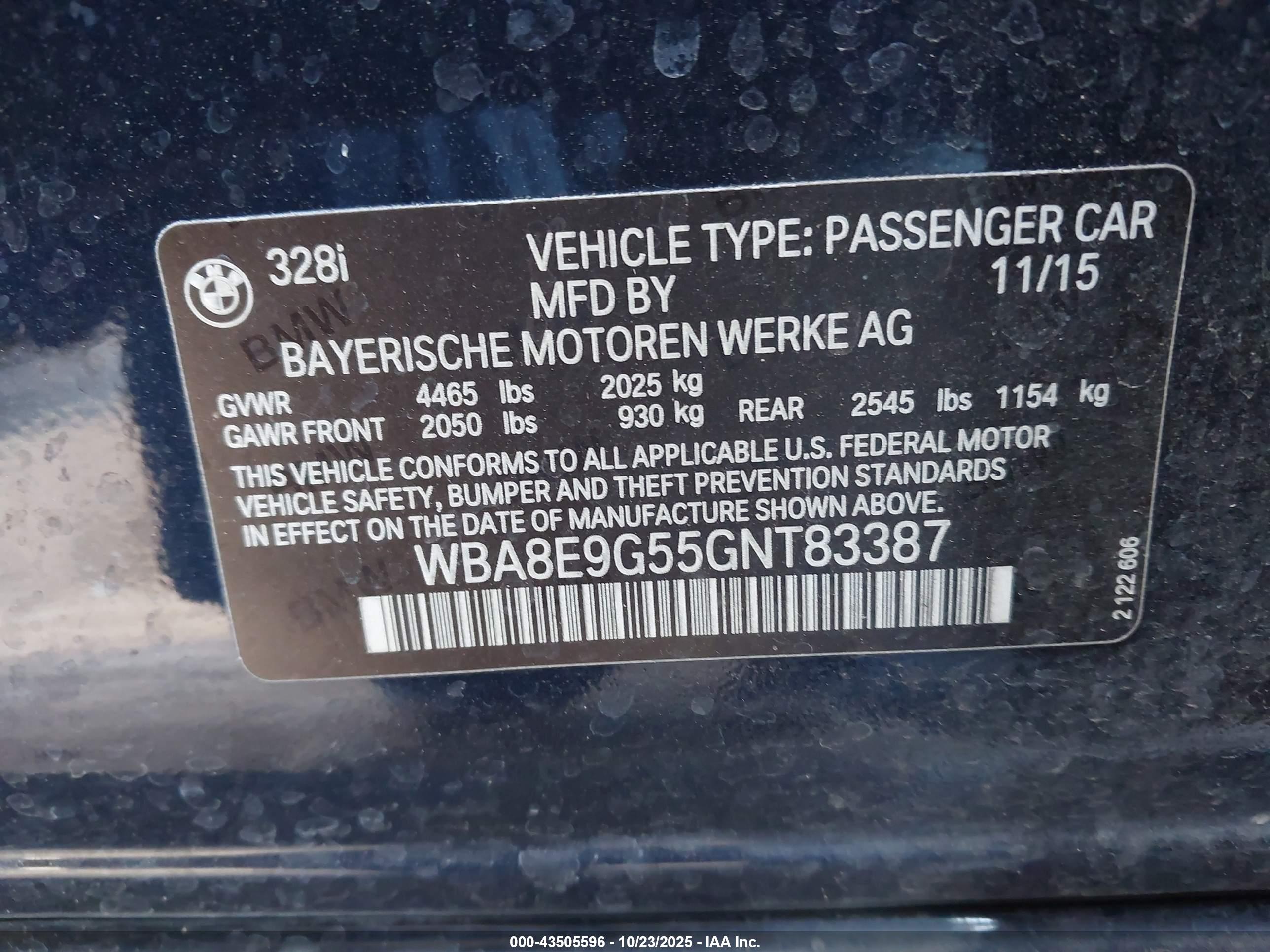 BMW 328I image 9