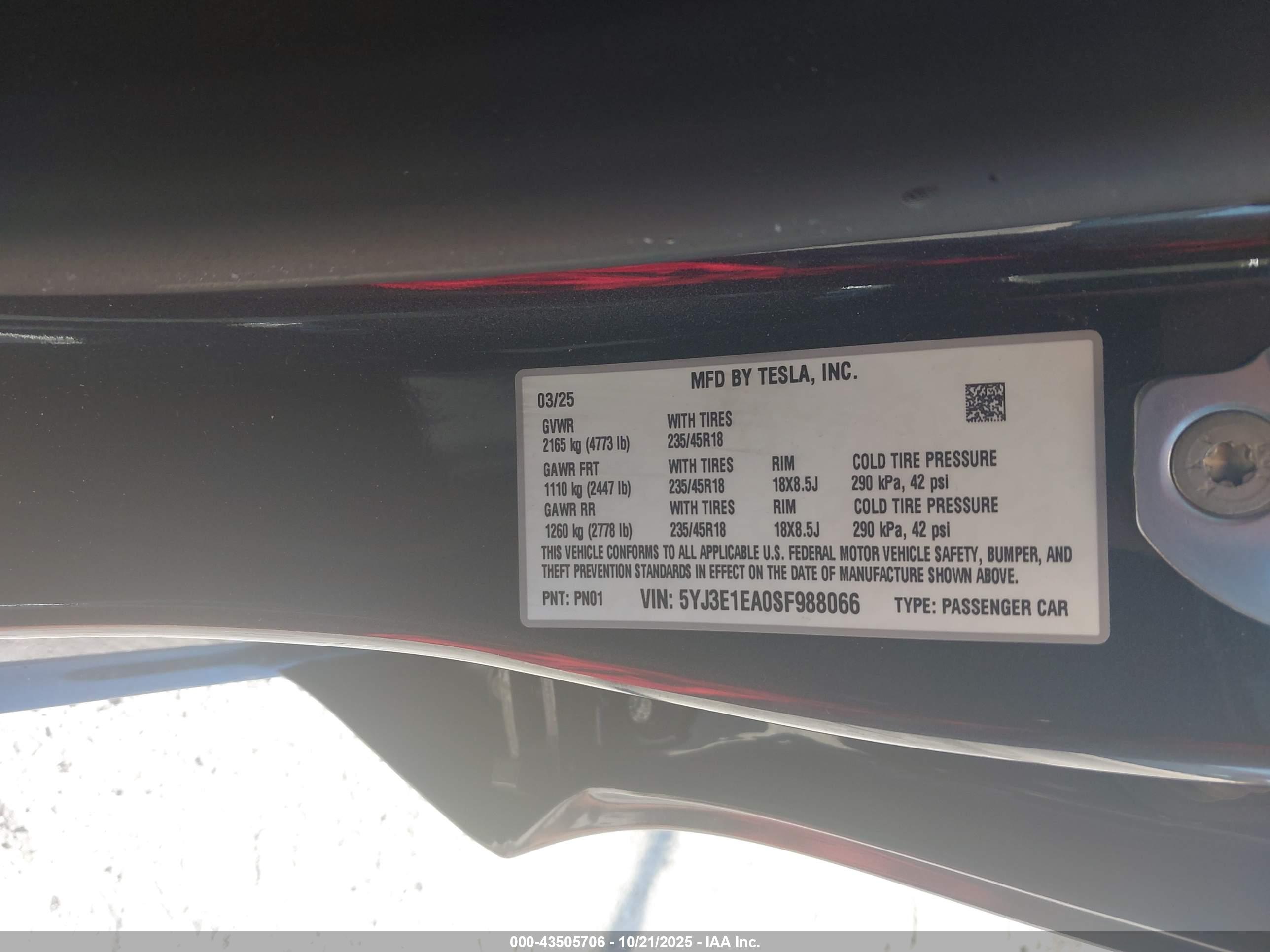 TESLA MODEL image 9