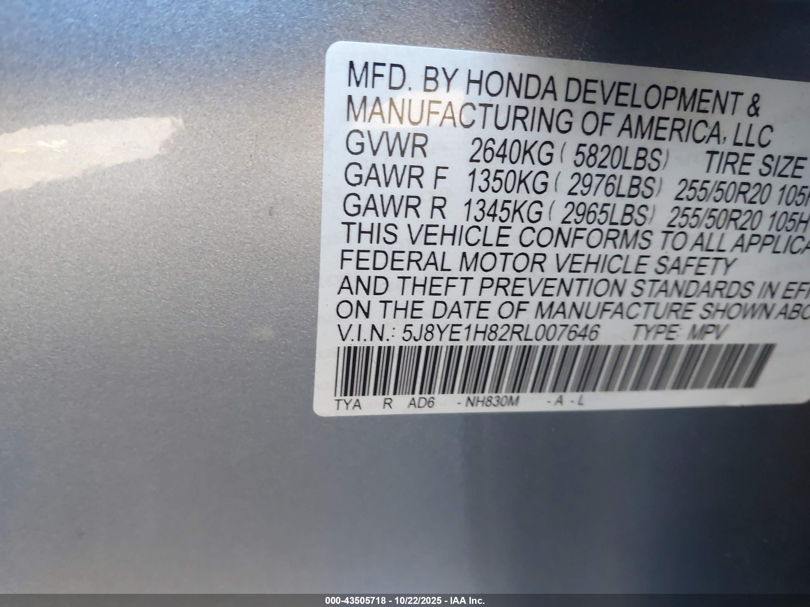 ACURA MDX image 9