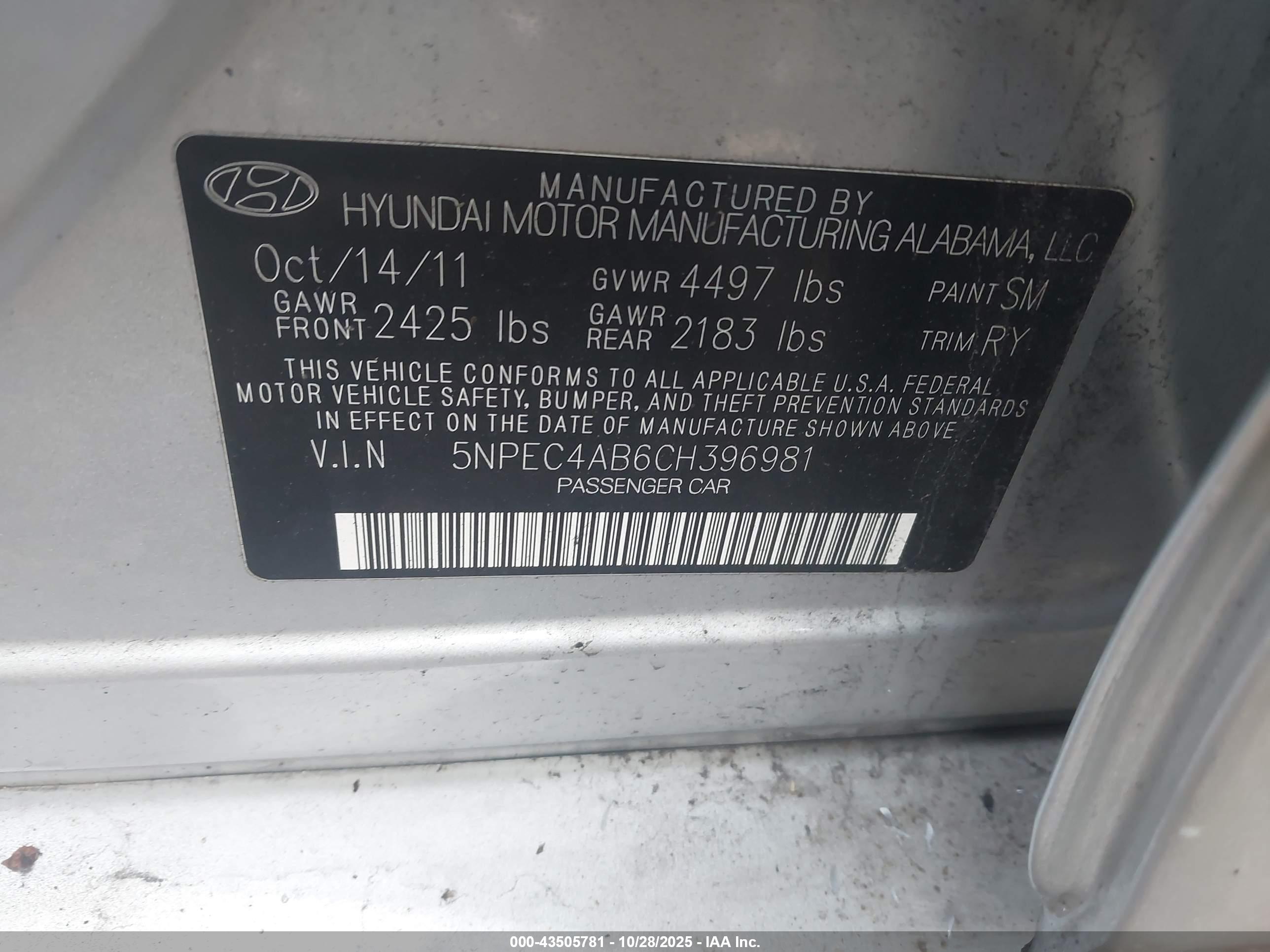 HYUNDAI SONATA image 9