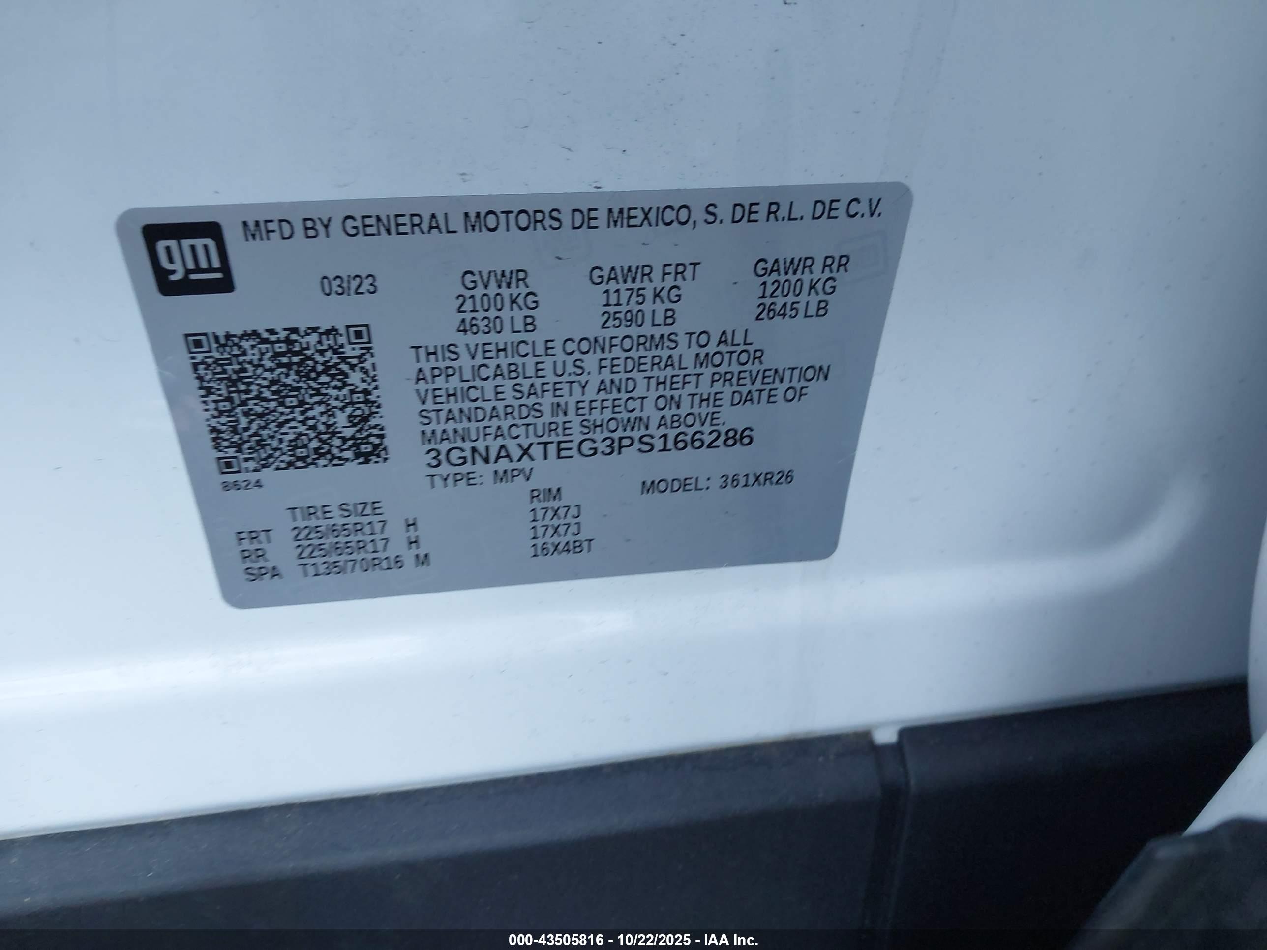 CHEVROLET EQUINOX image 9